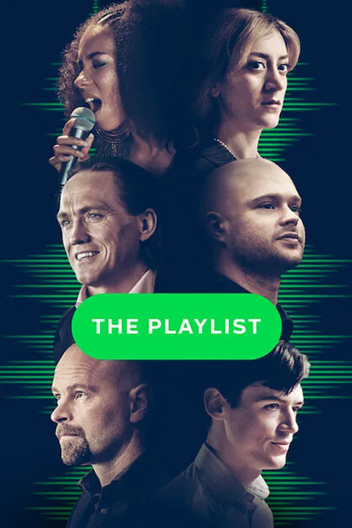 Poster chính thức của phim Phim Tâm Lý "The Playlist" (The Playlist - 2022), với sự tham gia của diễn viên Edvin Endre và Gizem Erdogan.