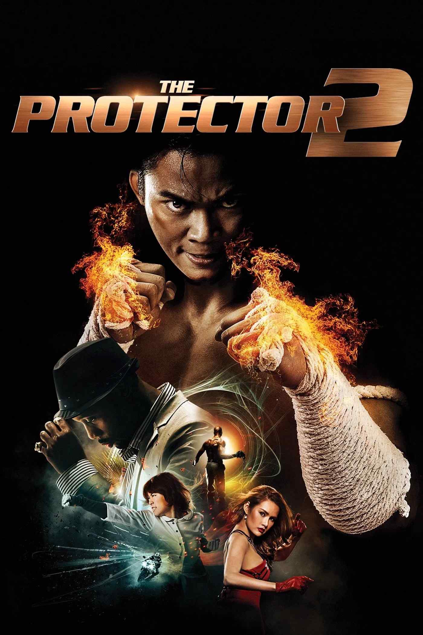 Poster chính thức của phim Phim Hành Động "The Protector 2" (The Protector 2 - 2013), với sự tham gia của diễn viên Tony Jaa và RZA.