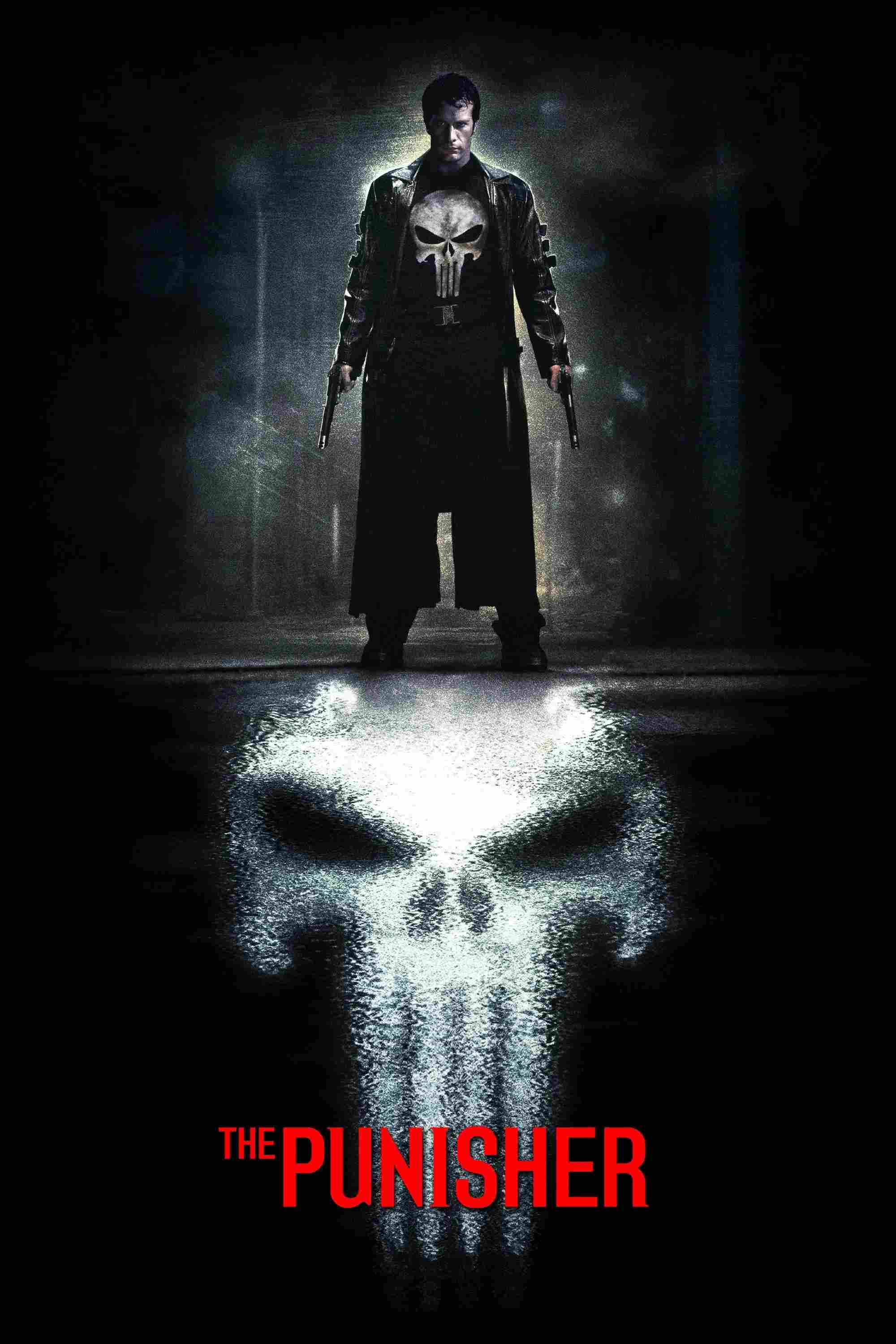 Poster chính thức của phim Phim Hành Động, Phim Hình Sự "The Punisher" (The Punisher - 2004), với sự tham gia của diễn viên Thomas Jane và John Travolta.