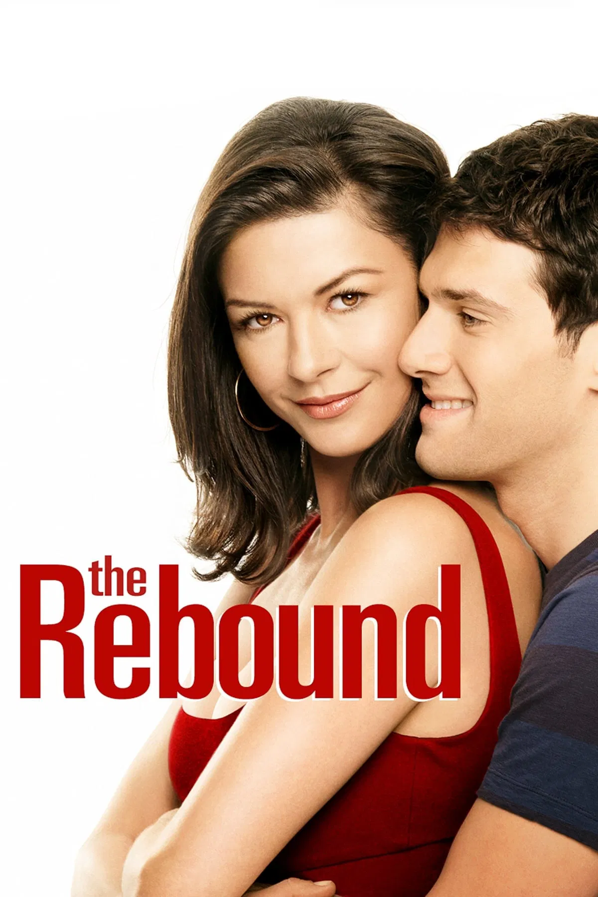 Poster chính thức của phim Phim Tình Cảm, Phim Hài "The Rebound" (The Rebound - 2009), với sự tham gia của diễn viên Catherine Zeta-Jones và Justin Bartha.