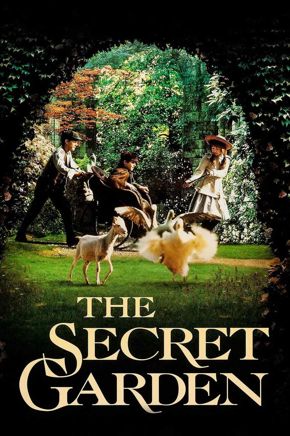 Poster chính thức của phim Phim Tâm Lý, Phim Gia Đình "The Secret Garden" (The Secret Garden - 1993), với sự tham gia của diễn viên Kate Maberly và Heydon Prowse.