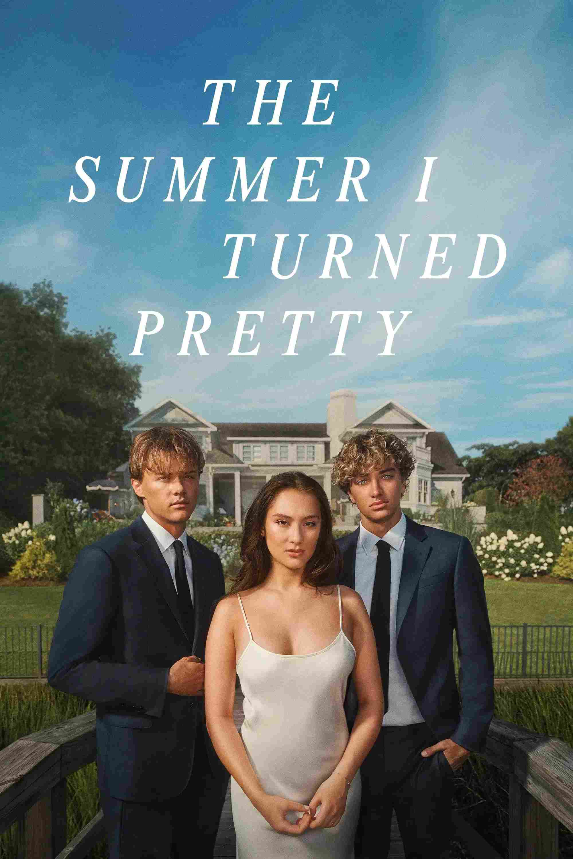 Poster chính thức của phim Phim Tâm Lý "The Summer I Turned Pretty (Phần 1)" (The Summer I Turned Pretty - 2022), với sự tham gia của diễn viên Lola Tung và Gavin Casalegno.