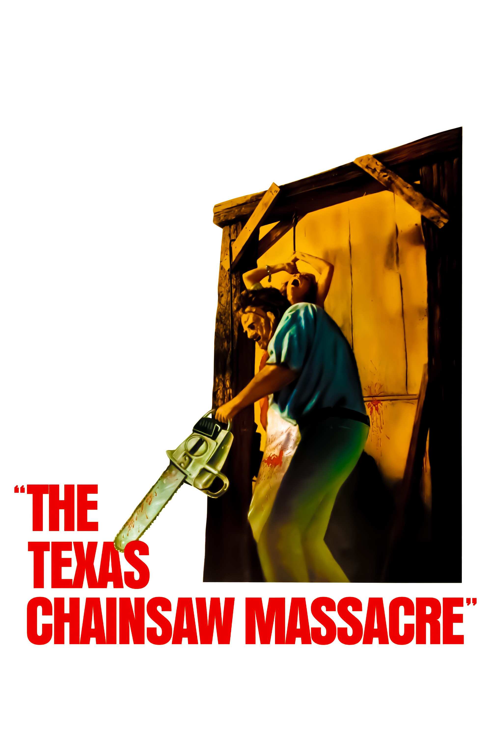 Poster chính thức của phim Phim Kinh Dị "The Texas Chain Saw Massacre" (The Texas Chain Saw Massacre - 1974), với sự tham gia của diễn viên Marilyn Burns và Allen Danziger.
