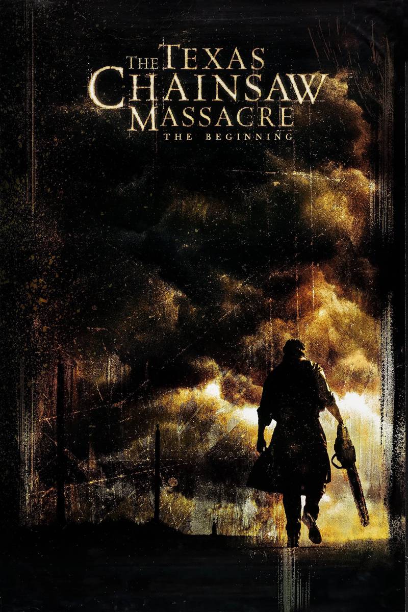 Poster chính thức của phim Phim Kinh Dị "The Texas Chainsaw Massacre: The Beginning" (The Texas Chainsaw Massacre: The Beginning - 2006), với sự tham gia của diễn viên Jordana Brewster và Taylor Handley.
