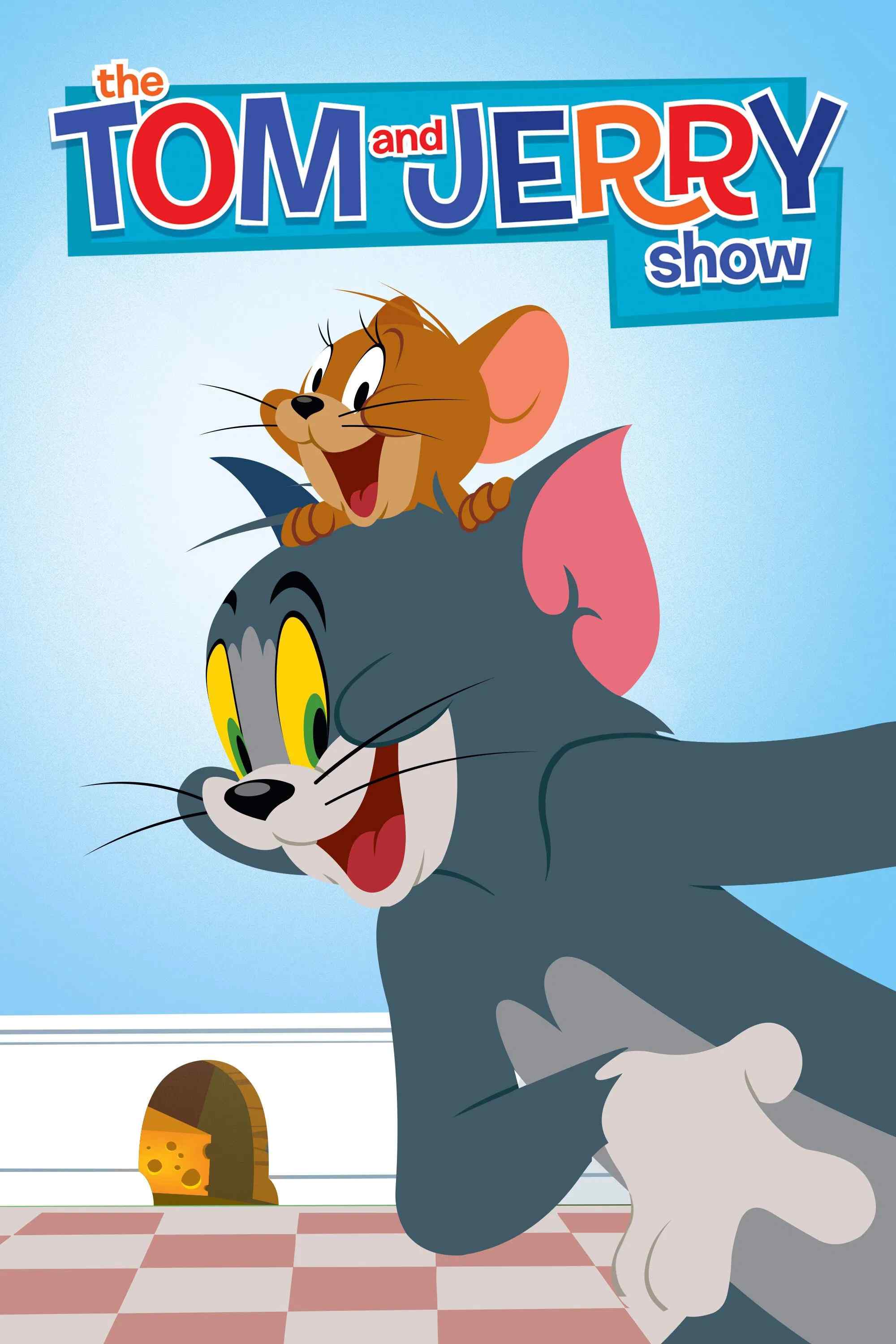 Poster chính thức của phim Phim Gia Đình, Phim Hoạt Hình "The Tom and Jerry Show (Phần 4)" (The Tom and Jerry Show - 2014), với sự tham gia của diễn viên Rick Zieff và Kath Soucie.
