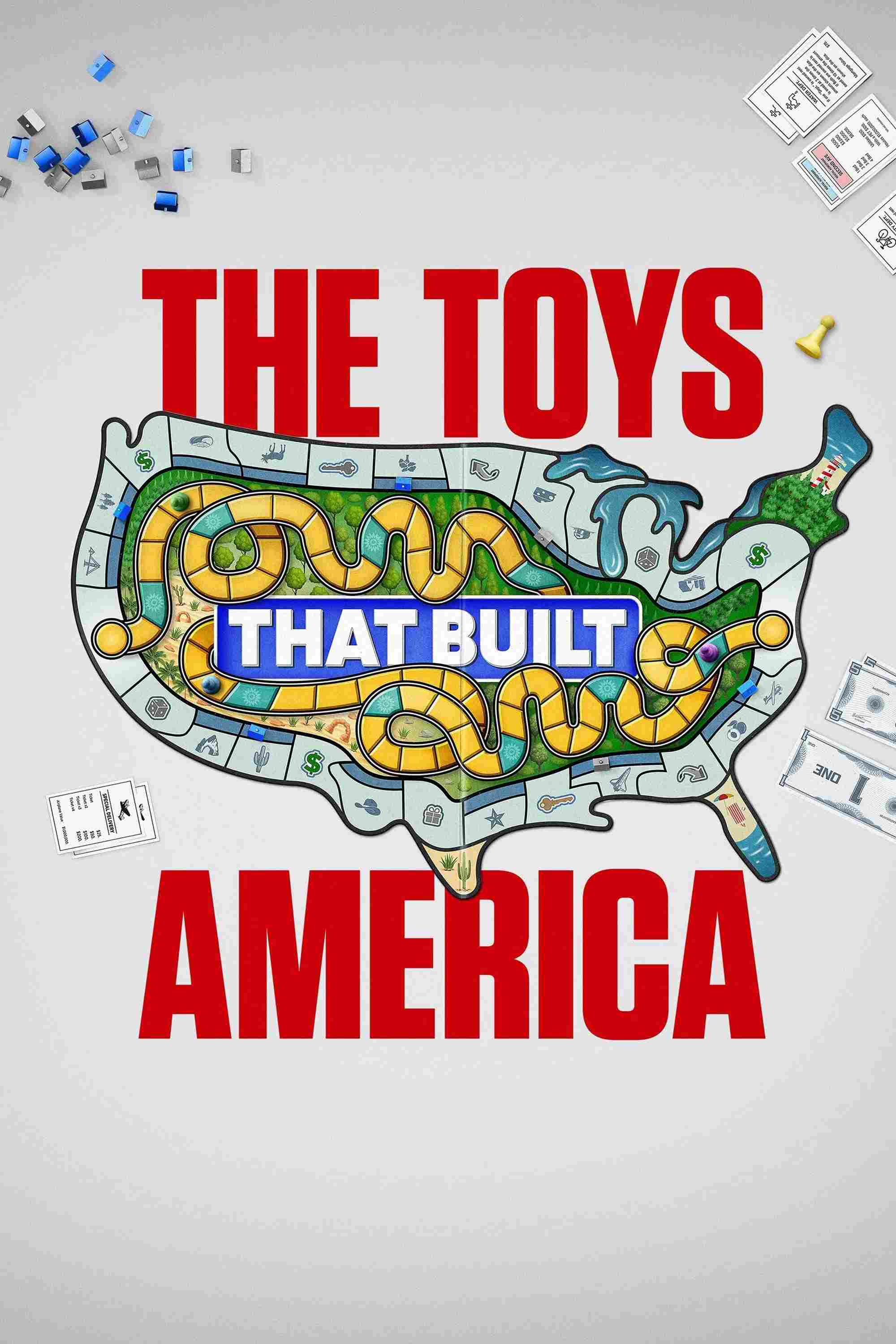 Poster chính thức của phim Phim Tài Liệu "The Toys That Built America (Phần 2)" (The Toys That Built America - 2021).