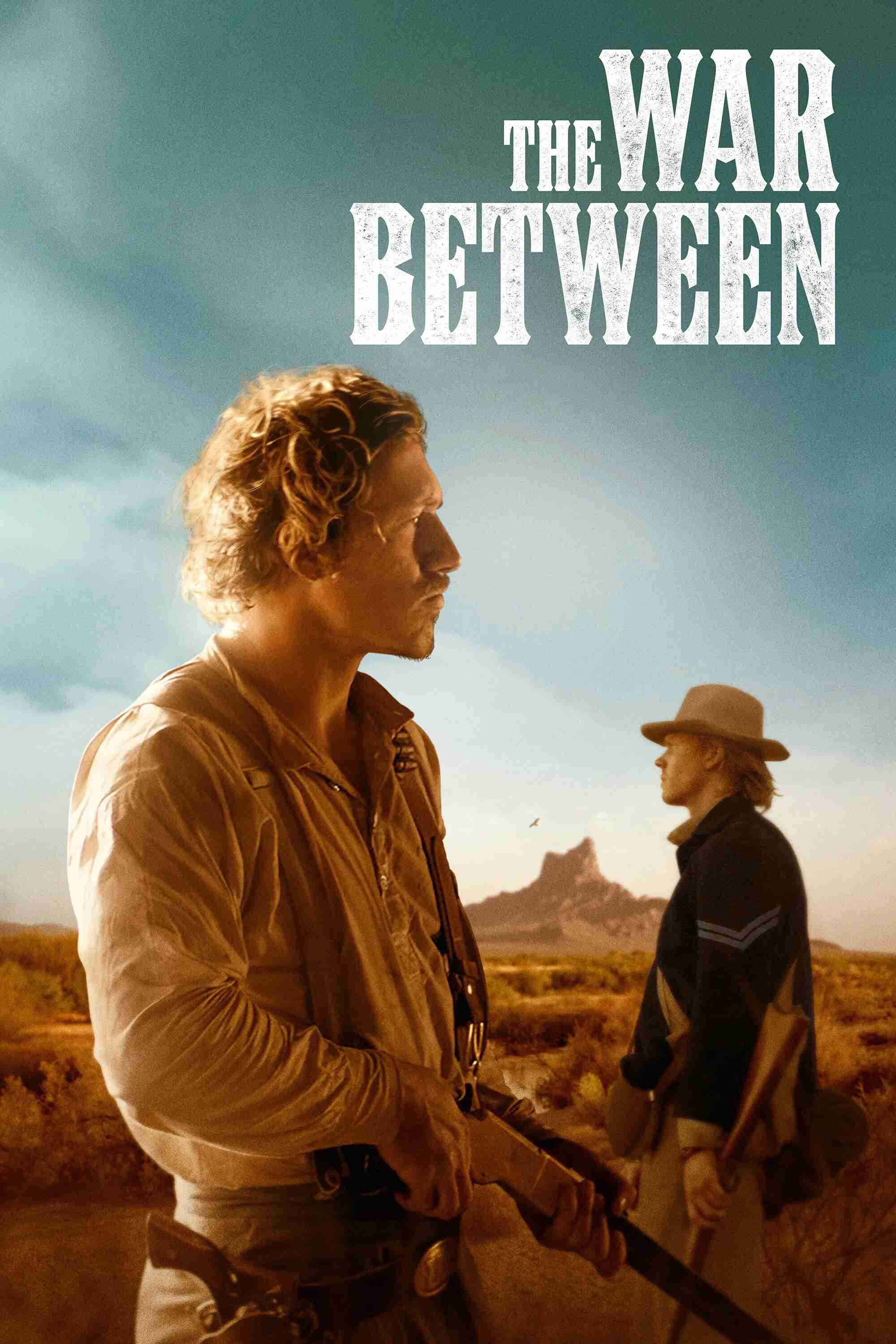 Poster chính thức của phim Phim Miền Tây "The War Between" (The War Between - 2025), với sự tham gia của diễn viên Damian Conrad-Davis và Sam Bullington.