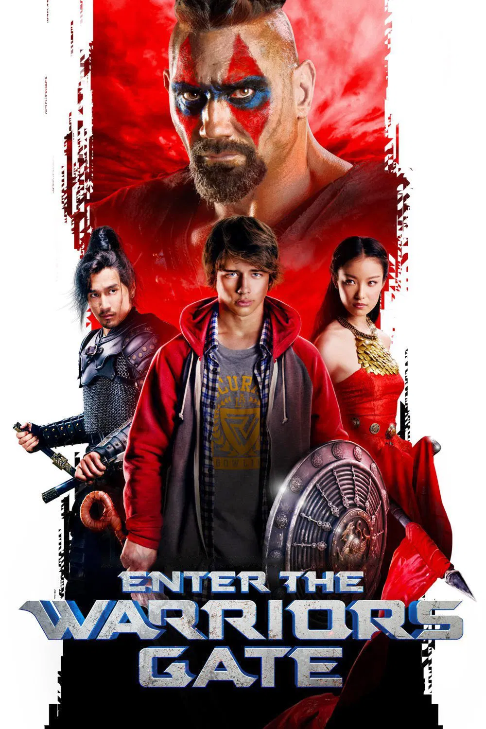 Poster chính thức của phim Phim Hành Động, Phim Phiêu Lưu "The Warriors Gate" (The Warriors Gate - 2016), với sự tham gia của diễn viên Uriah Shelton và Nghê Ni.
