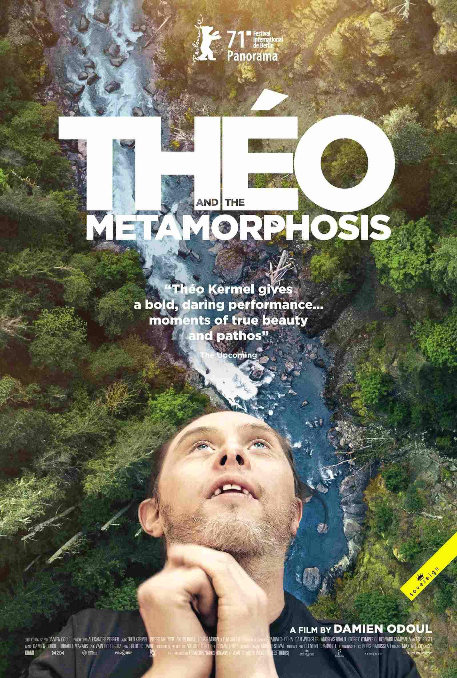 Poster chính thức của phim Phim Tâm Lý "Theo and the Metamorphosis" (Theo and the Metamorphosis - 2022), với sự tham gia của diễn viên Pierre Meunier và Ayumi Roux.