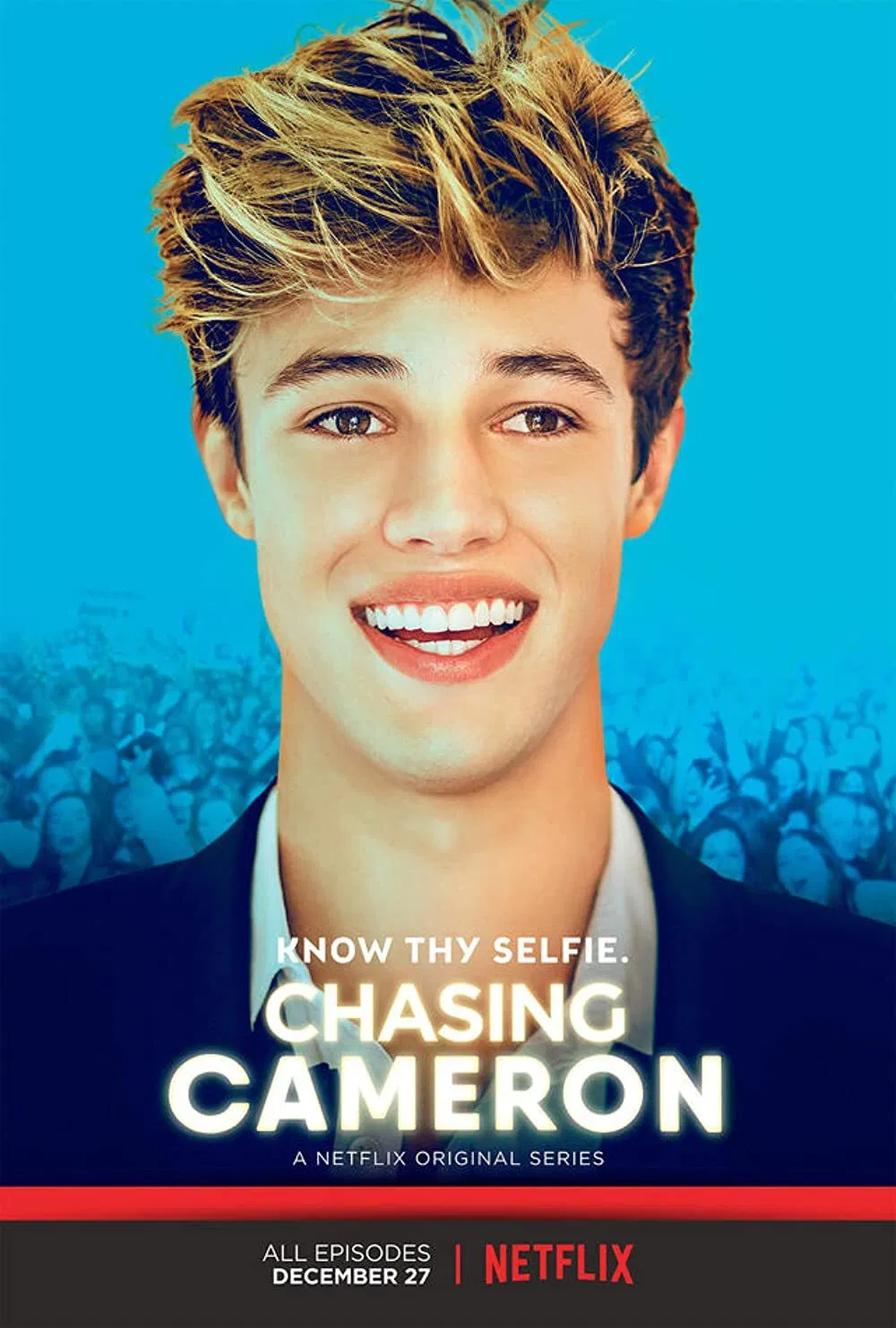 Poster chính thức của phim Phim Tài Liệu, Truyền Hình Thực Tế "Theo chân Cameron" (Chasing Cameron - 2016), với sự tham gia của diễn viên Cameron Dallas.