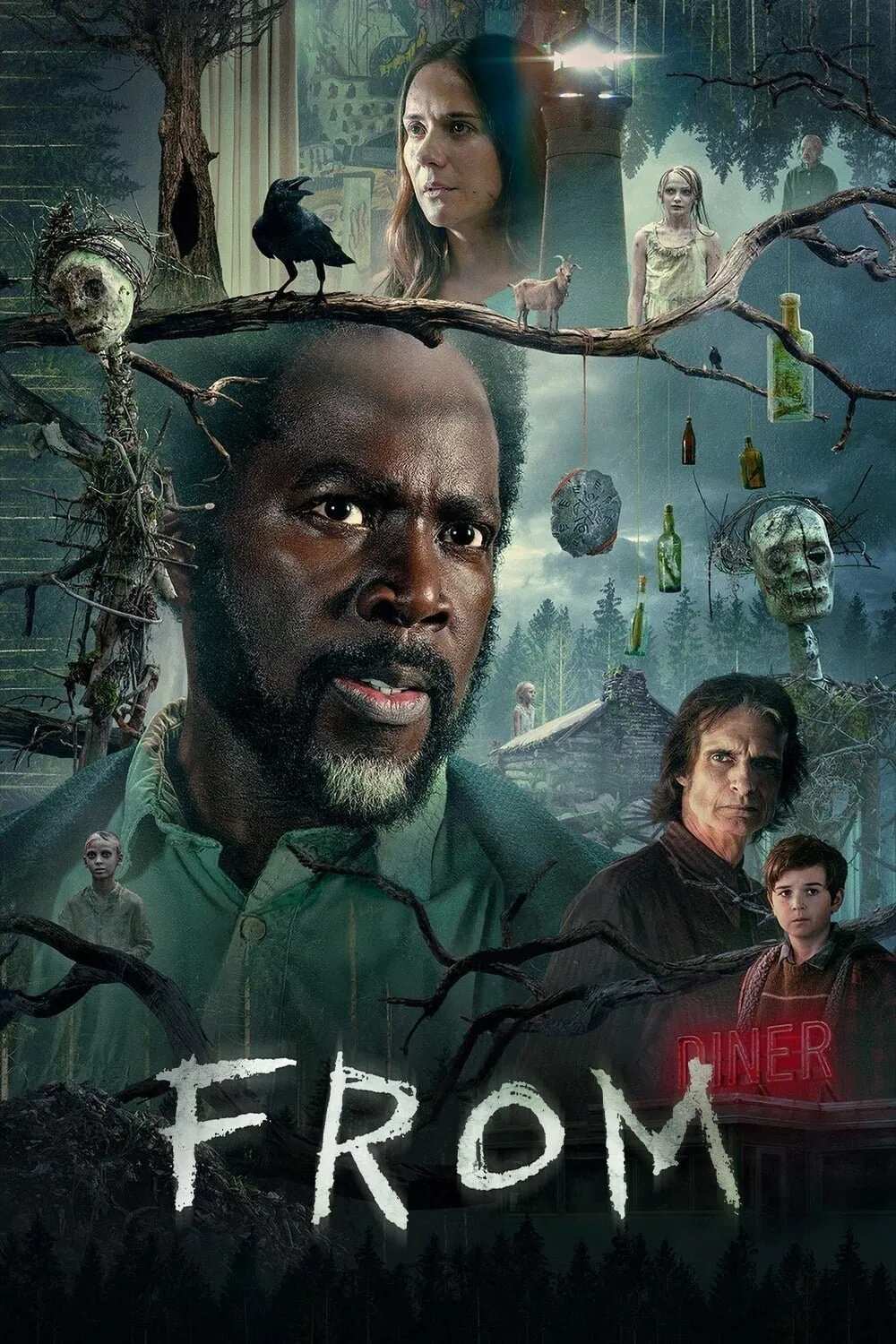 Poster chính thức của phim Phim Bí Ẩn, Phim Tâm Lý "Thị Trấn Ác Mộng (Phần 4)" (FROM - 2022), với sự tham gia của diễn viên Harold Perrineau và Catalina Sandino Moreno.