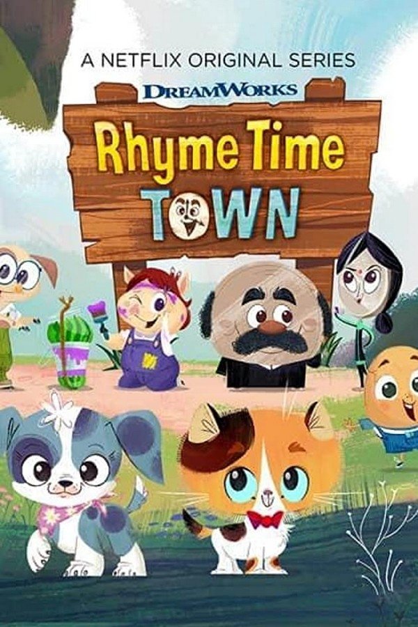 Poster chính thức của phim Phim Thiếu Nhi, Phim Hoạt Hình "Thị Trấn Cổ Tích (Phần 2)" (Rhyme Time Town - 2020), với sự tham gia của diễn viên Maddie Evans.