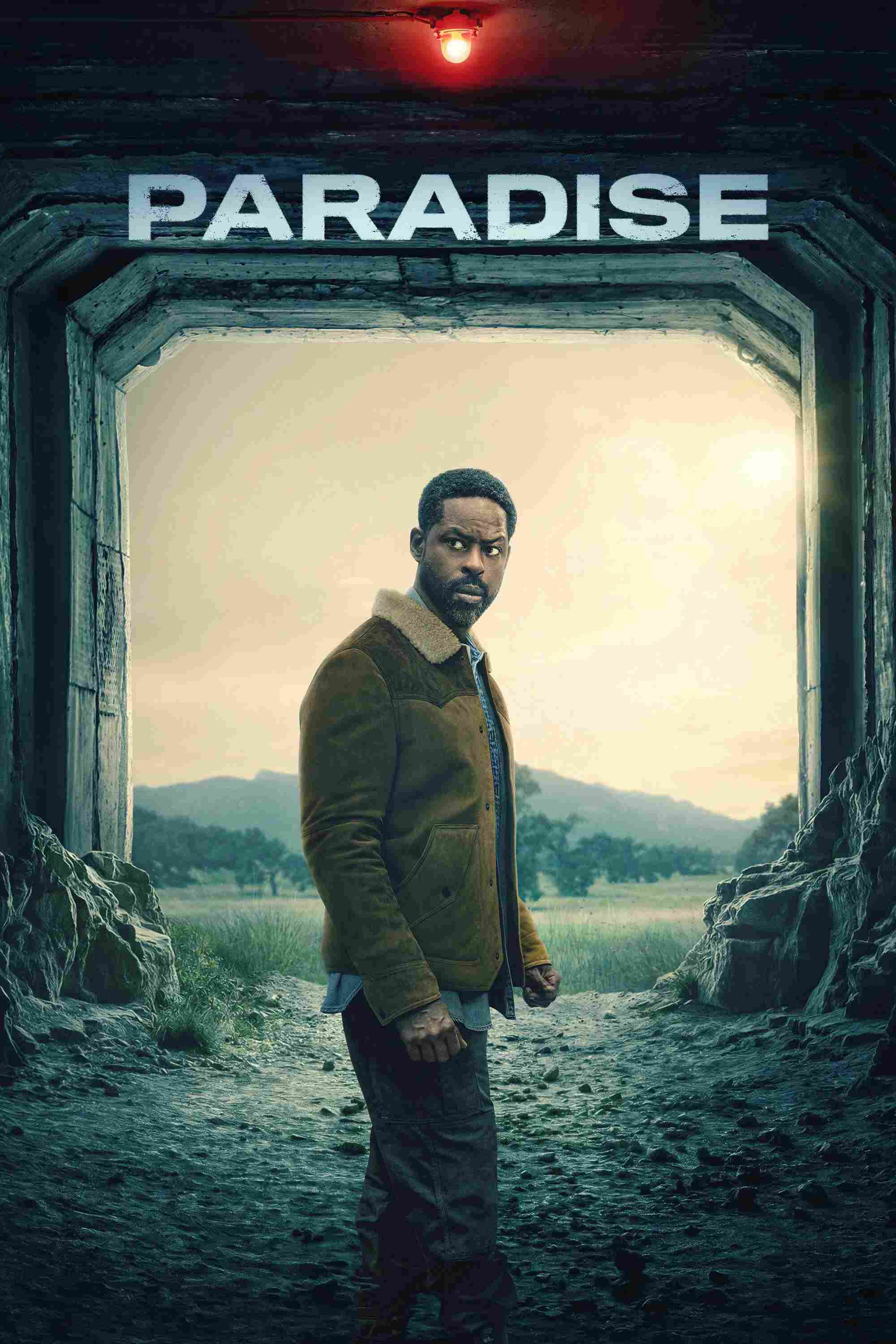 Poster chính thức của phim Phim Hình Sự, Phim Tâm Lý "Thiên Đường (Phần 2)" (Paradise - 2025), với sự tham gia của diễn viên Sterling K. Brown và Julianne Nicholson.