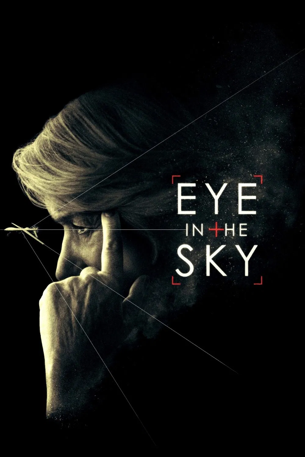 Poster chính thức của phim Phim Tâm Lý, Phim Giật Gân "Thiên Nhãn" (Eye in the Sky - 2015), với sự tham gia của diễn viên Helen Mirren và Aaron Paul.