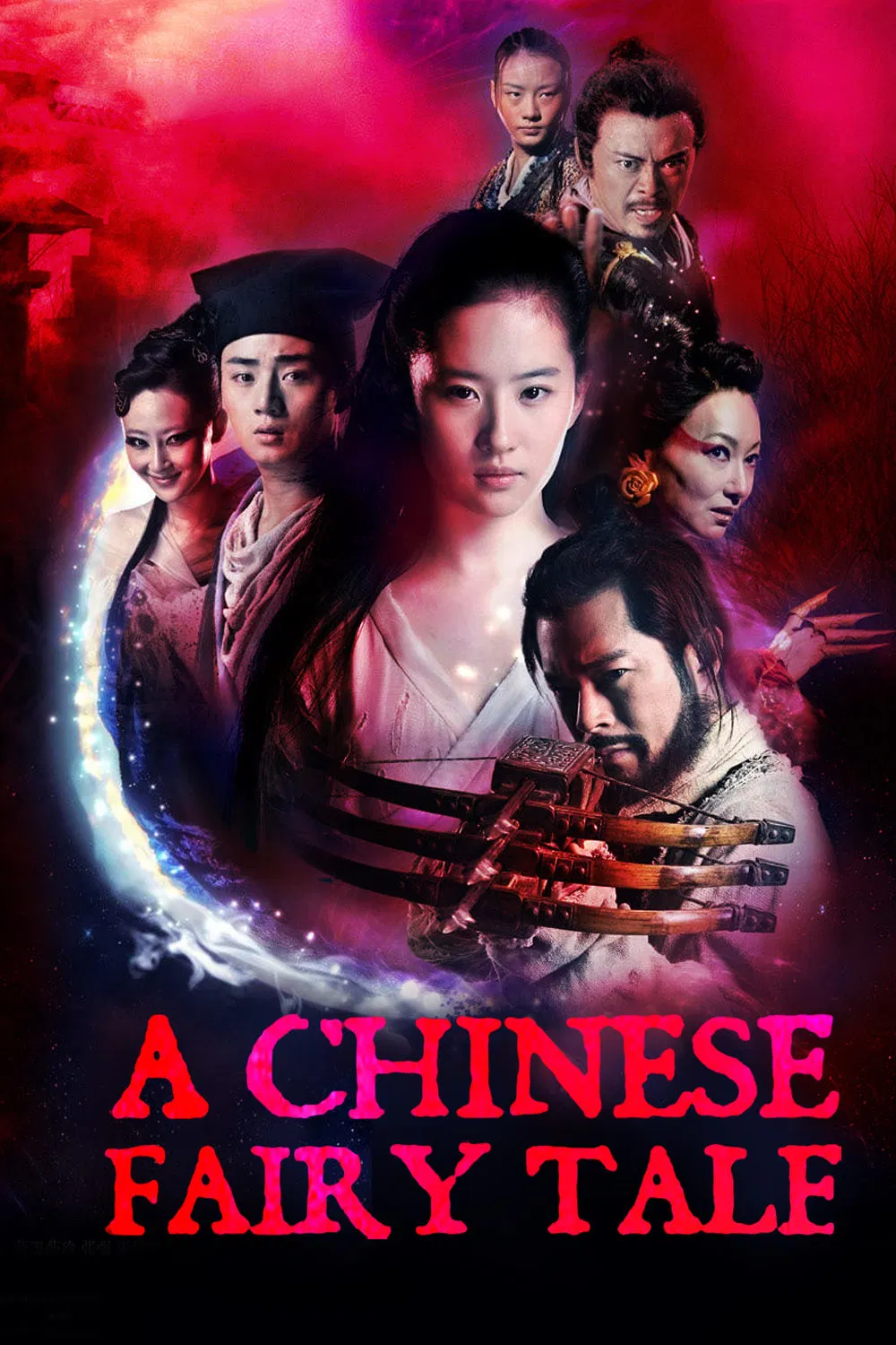 Poster chính thức của phim Phim Giả Tượng, Phim Hành Động "Thiện Nữ U Hồn 4" (A Chinese Ghost Story - 2011), với sự tham gia của diễn viên Cổ Thiên Lạc và Lưu Diệc Phi.
