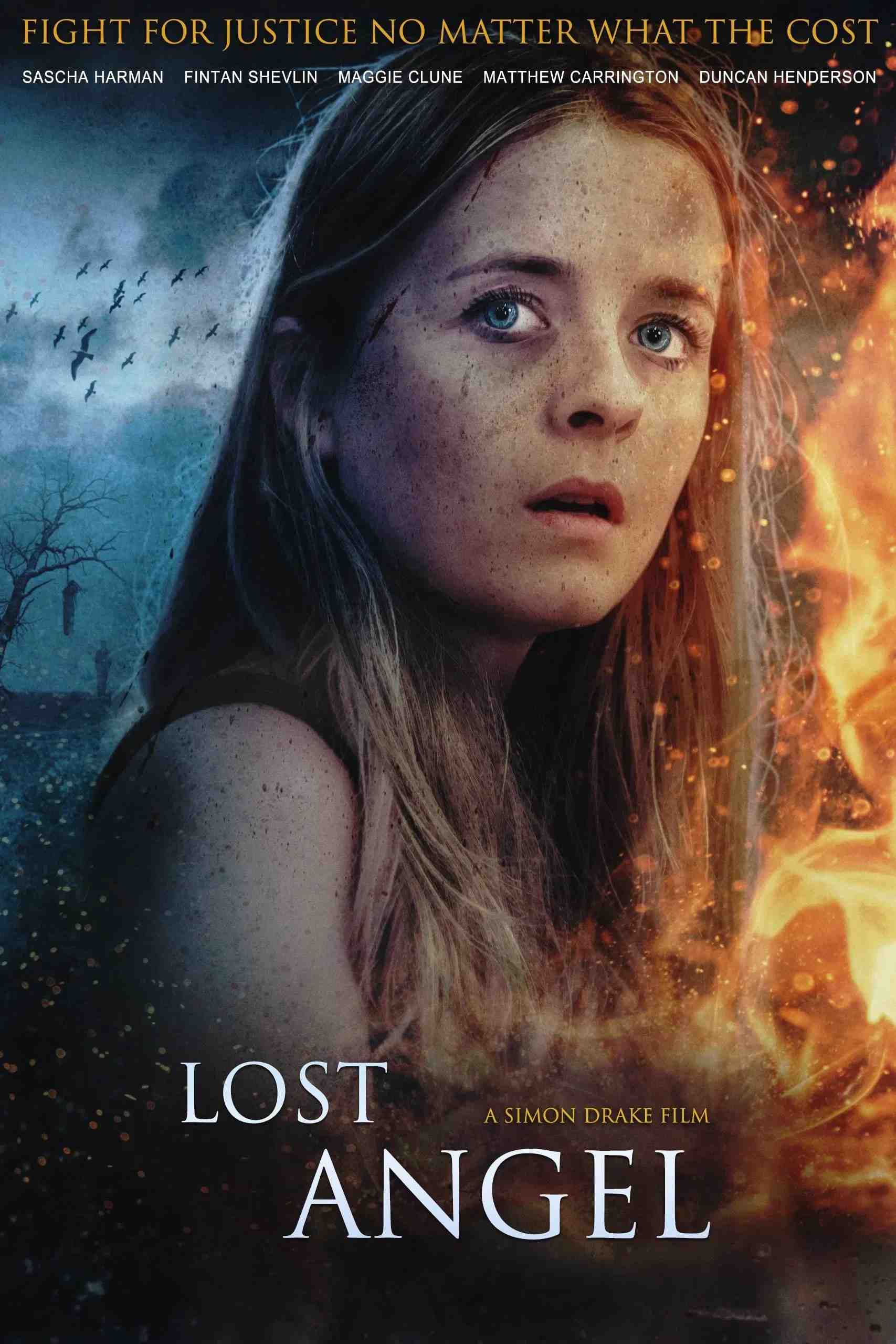 Poster chính thức của phim Phim Giật Gân, Phim Bí Ẩn "Thiên Thần Lạc Lối" (Lost Angel - 2021), với sự tham gia của diễn viên Russell Floyd.