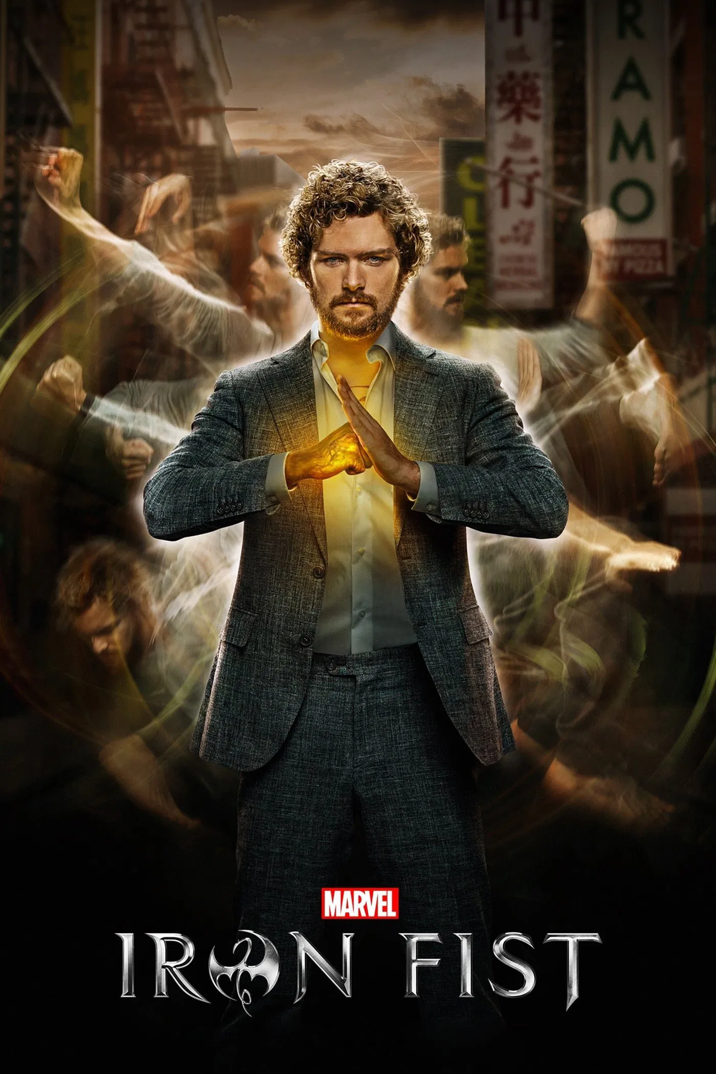 Poster chính thức của phim Phim Hành Động & Phiêu Lưu, Phim Tâm Lý "Thiết Quyền (Phần 2)" (Marvel's Iron Fist - 2017), với sự tham gia của diễn viên Finn Jones và Jessica Henwick.
