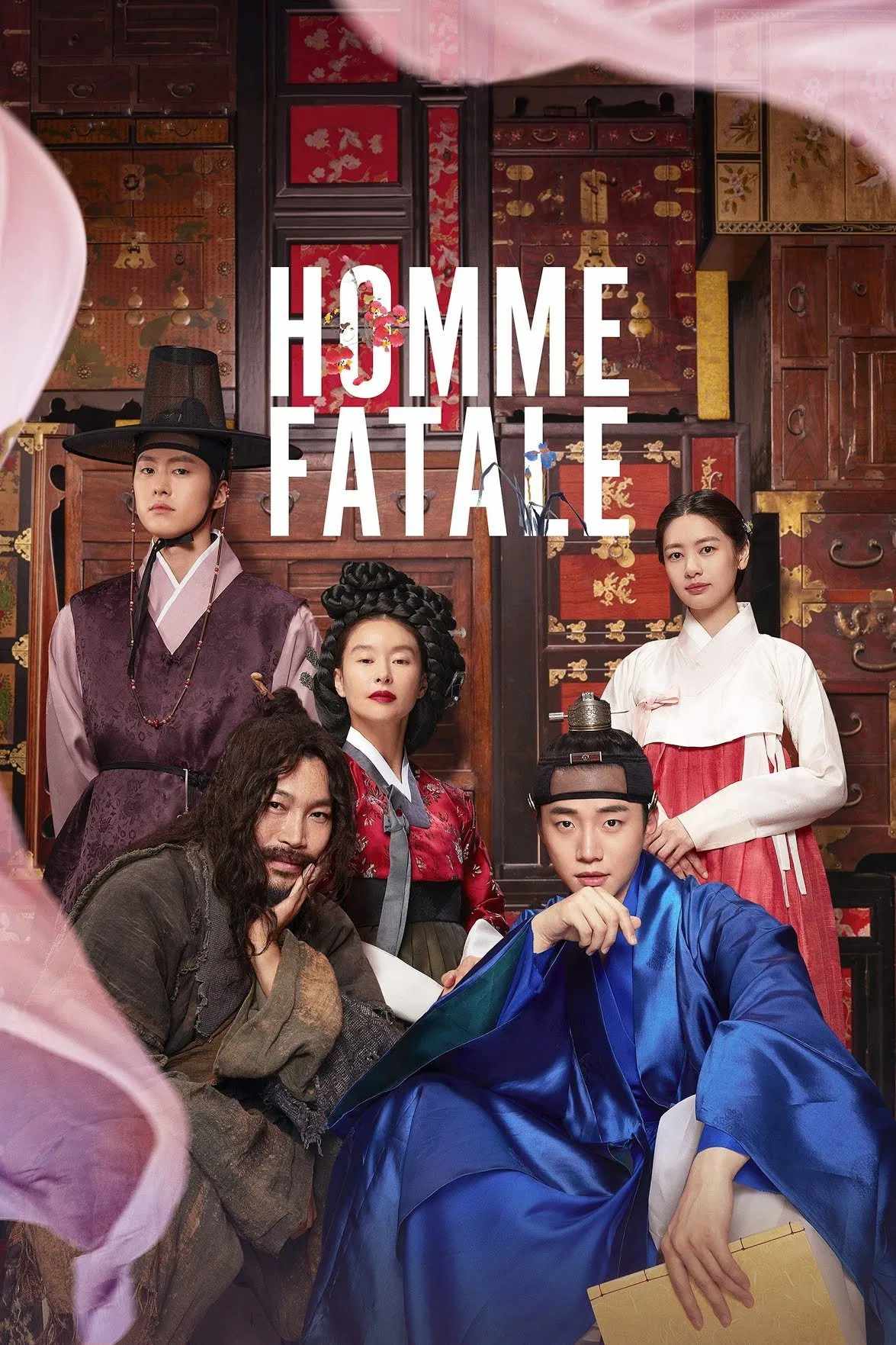 Poster chính thức của phim Phim Hài, Phim Tình Cảm "Thiếu Gia Kỹ Phường" (Homme Fatale - 2019), với sự tham gia của diễn viên Lee Jun-ho và Jung So-min.
