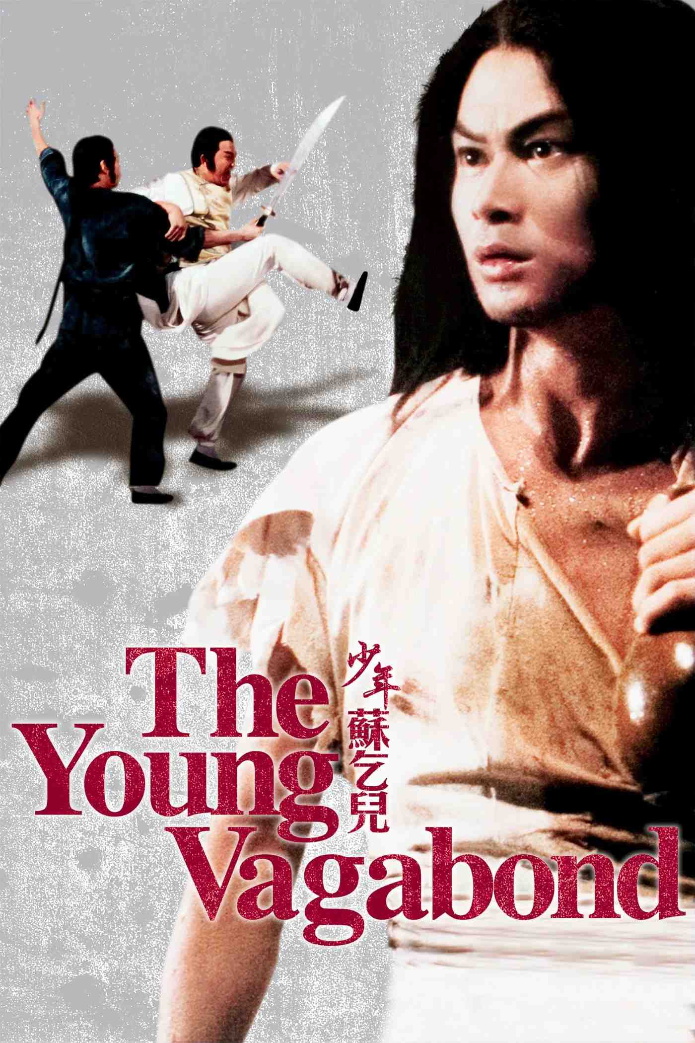 Poster chính thức của phim Phim Hành Động, Phim Hài "Thiếu Niên Tô Khất Nhi" (The Young Vagabond - 1985), với sự tham gia của diễn viên Lưu Gia Huy và Jason Pai Piao.