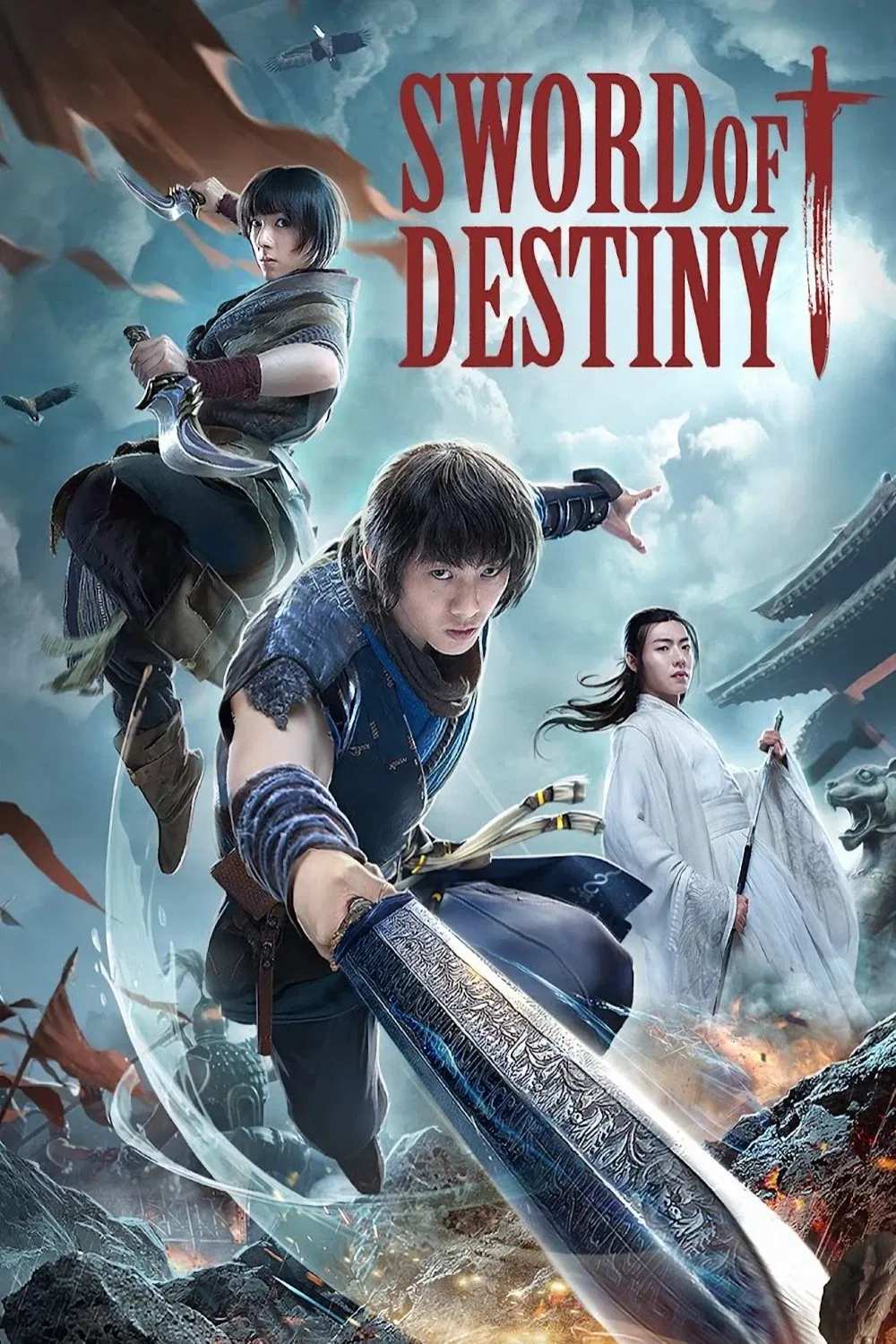Poster chính thức của phim Phim Hành Động "Thợ Rèn Kiếm Vĩ Đại" (Sword of Destiny - 2021), với sự tham gia của diễn viên Eric Hsiao và Yang Yi.