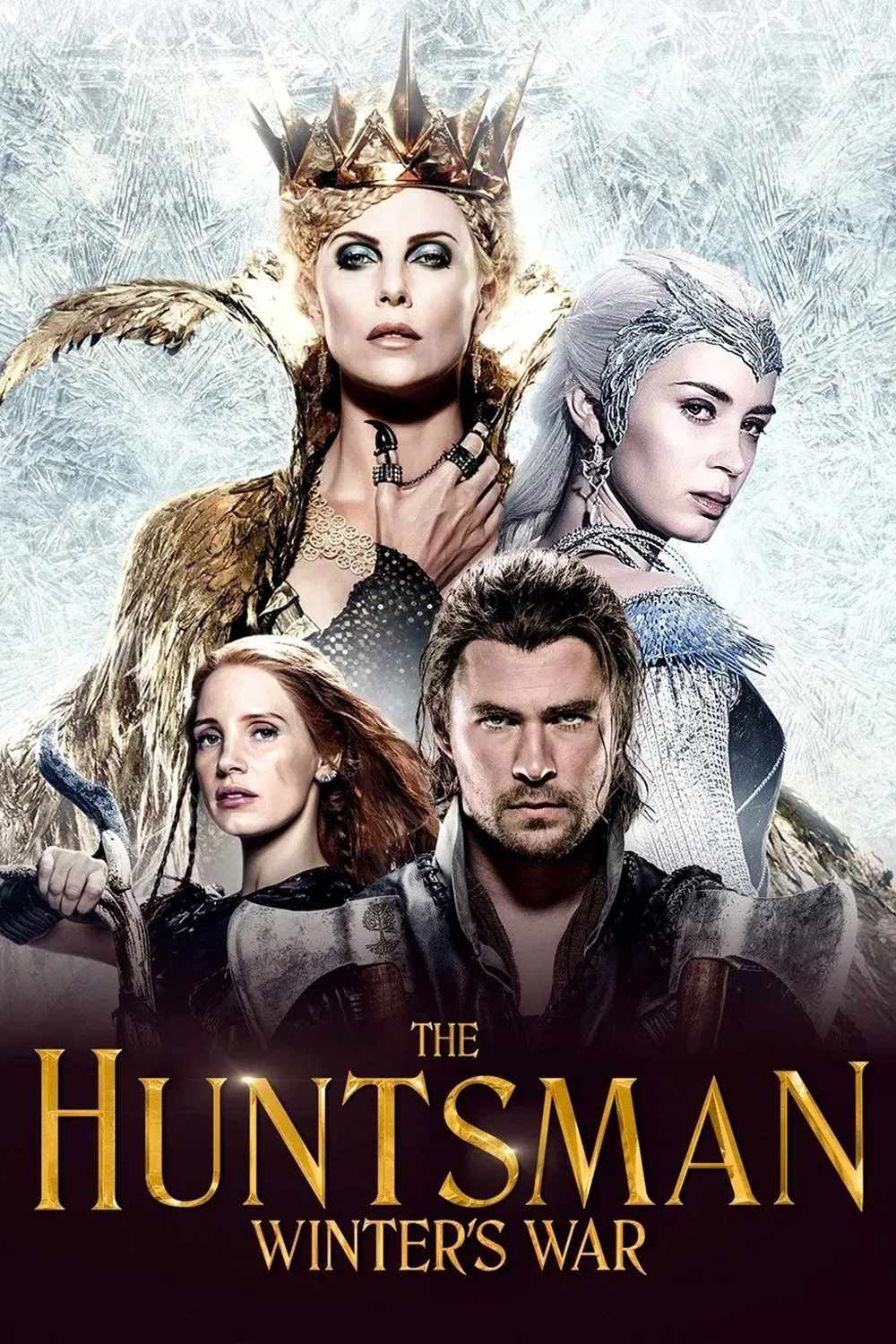 Poster chính thức của phim Phim Hành Động, Phim Phiêu Lưu "Thợ Săn: Cuộc Chiến Mùa Đông" (The Huntsman: Winter's War - 2016), với sự tham gia của diễn viên Chris Hemsworth và Charlize Theron.