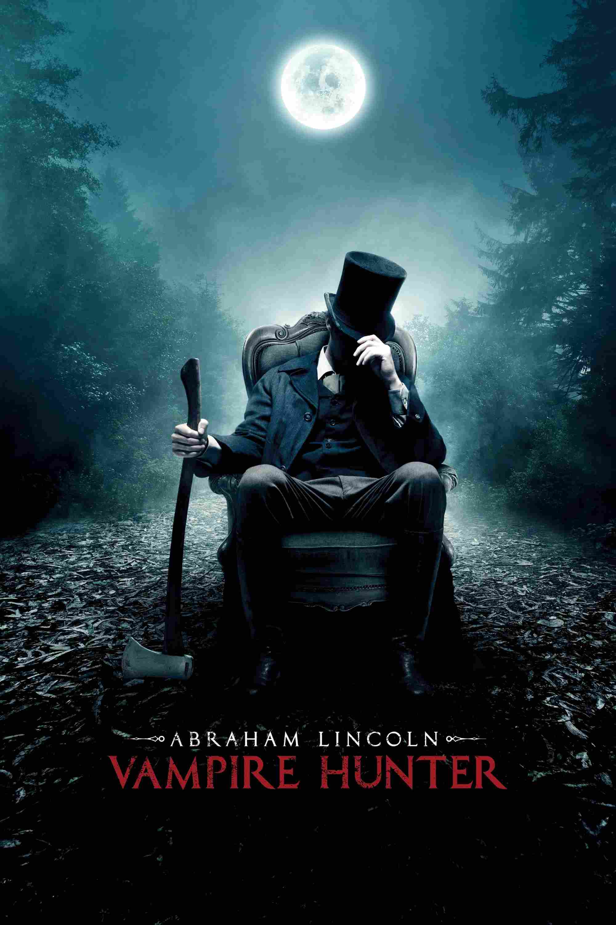 Poster chính thức của phim Phim Hành Động, Phim Giả Tượng "Thợ Săn Ma Cà Rồng" (Abraham Lincoln: Vampire Hunter - 2012), với sự tham gia của diễn viên Benjamin Walker và Dominic Cooper.