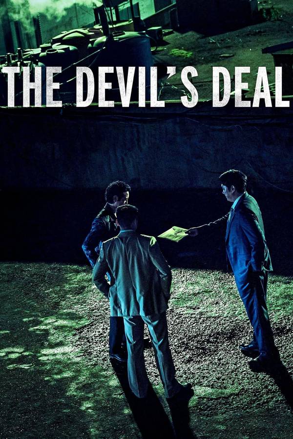 Poster chính thức của phim Phim Hình Sự, Phim Giật Gân "Thoả Thuận Với Ác Quỷ" (The Devil's Deal - 2023), với sự tham gia của diễn viên Cho Jin-woong và Lee Sung-min.