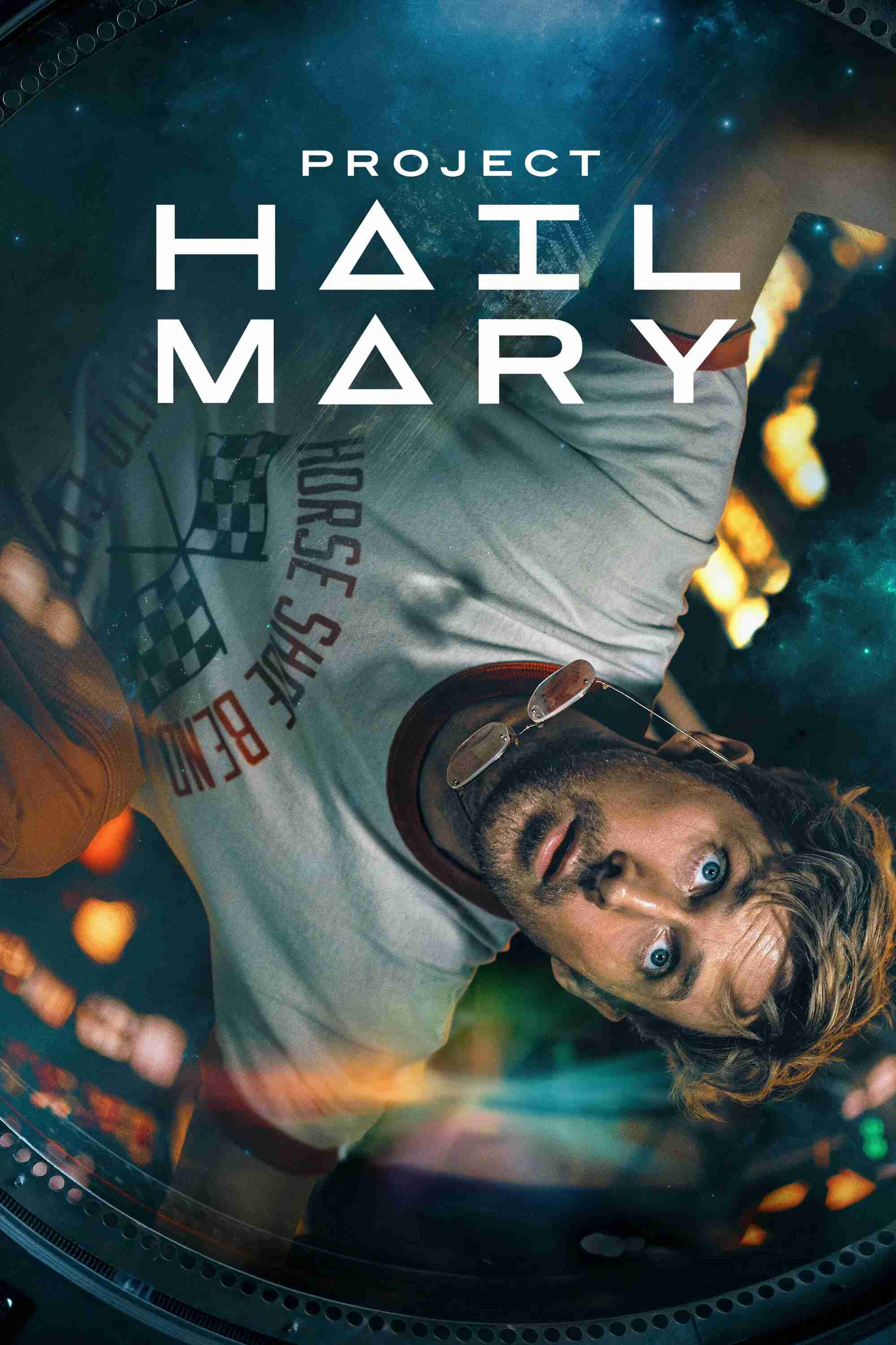 Poster chính thức của phim Phim Viễn Tưởng, Phim Phiêu Lưu "Thoát Khỏi Tận Thế" (Project Hail Mary - 2026), với sự tham gia của diễn viên Ryan Gosling và Sandra Hüller.