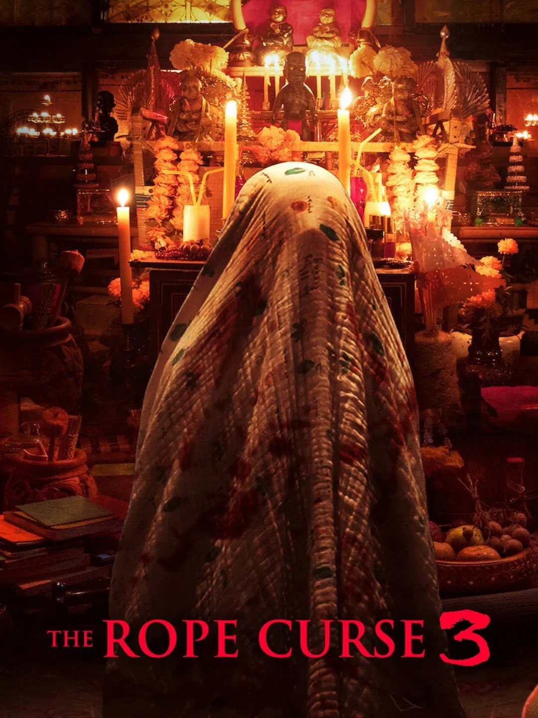 Poster chính thức của phim Phim Kinh Dị "Thòng Lọng Ma 3" (The Rope Curse 3 - 2023), với sự tham gia của diễn viên Zhang Ting Hu và Hsing-Wen Lee.