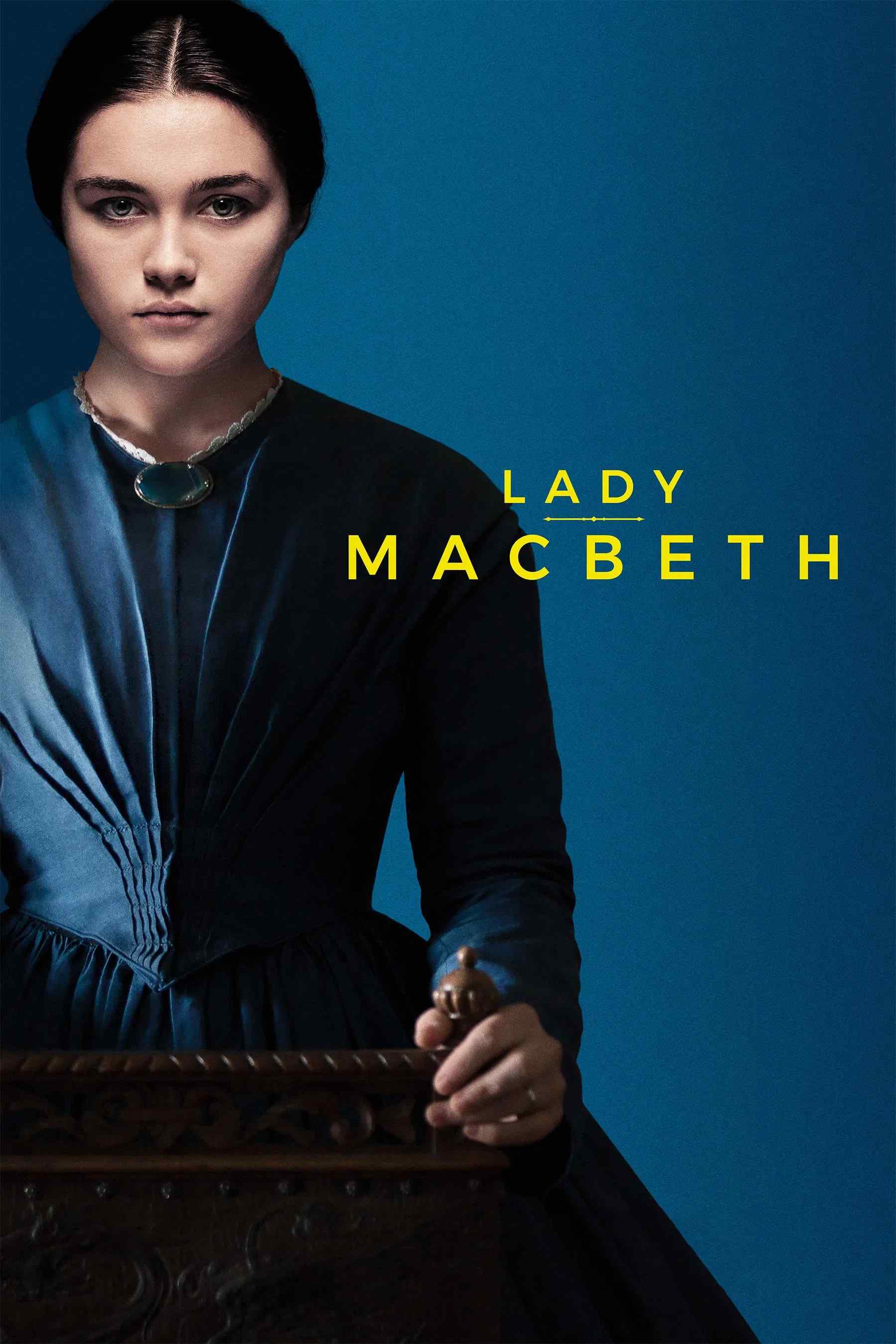 Poster chính thức của phim Phim Tâm Lý "Thủ Đoạn Đàn Bà" (Lady Macbeth - 2016), với sự tham gia của diễn viên Florence Pugh và Cosmo Jarvis.