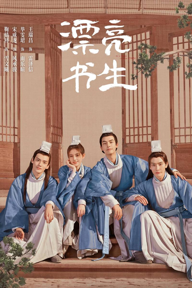 Poster chính thức của phim Phim Tâm Lý, Phim Hài "Thư Sinh Xinh Đẹp" (In a Class of Her Own - 2020), với sự tham gia của diễn viên Cúc Tịnh Y và Tống Uy Long.