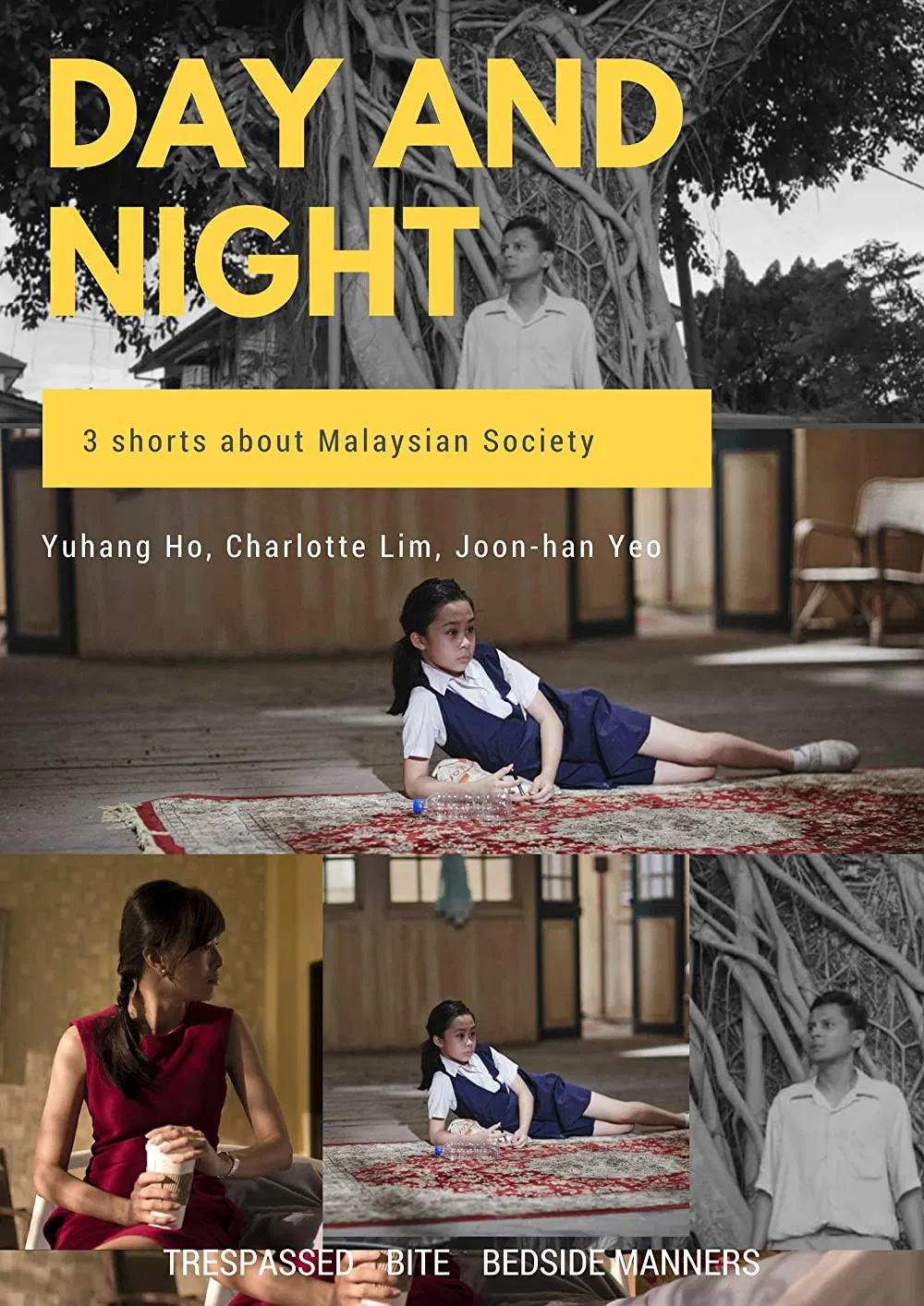 Poster chính thức của phim Phim Tâm Lý "Thuê Chung Một Giường" (Day and Night - 2016), với sự tham gia của diễn viên Yeo Yann Yann và Frederick Lee.