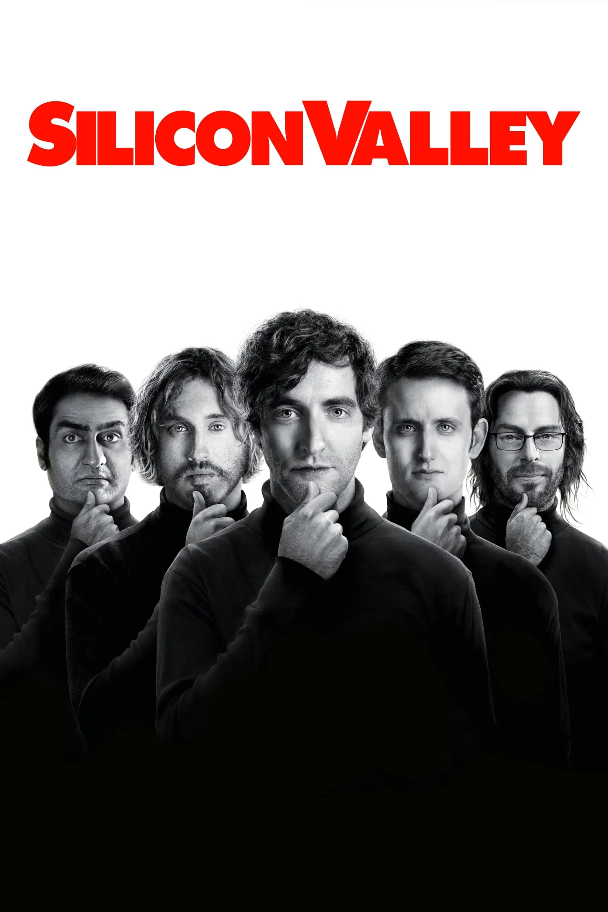 Poster chính thức của phim Phim Hài "Thung Lũng Silicon (Phần 4)" (Silicon Valley - 2014), với sự tham gia của diễn viên Thomas Middleditch và Zach Woods.