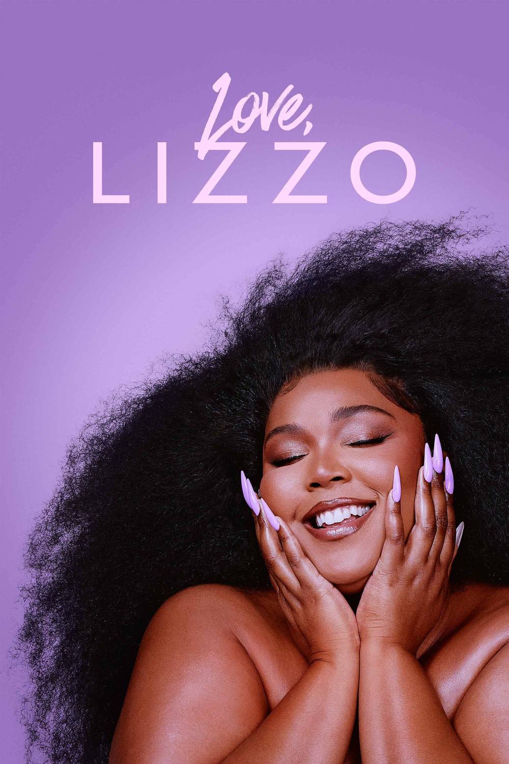 Poster chính thức của phim Phim Tài Liệu "Thương Mến, Lizzo" (Love, Lizzo - 2022), với sự tham gia của diễn viên Lizzo và Mark Ronson.