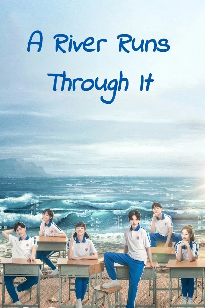 Poster chính thức của phim Phim Tâm Lý, Phim Hài "Thượng Nguồn Nước Mắt" (A River Runs Through It - 2021), với sự tham gia của diễn viên Vương Thụy Xương và Hồ Ý Hoàn.