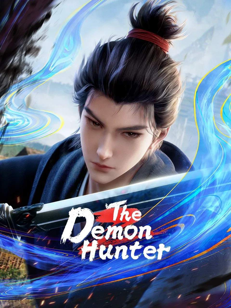 Poster chính thức của phim Phim Hoạt Hình, Phim Hành Động & Phiêu Lưu "Thương Nguyên Đồ" (The Demon Hunter - 2023), với sự tham gia của diễn viên Sanshi và Đoàn Nghi Hiên.