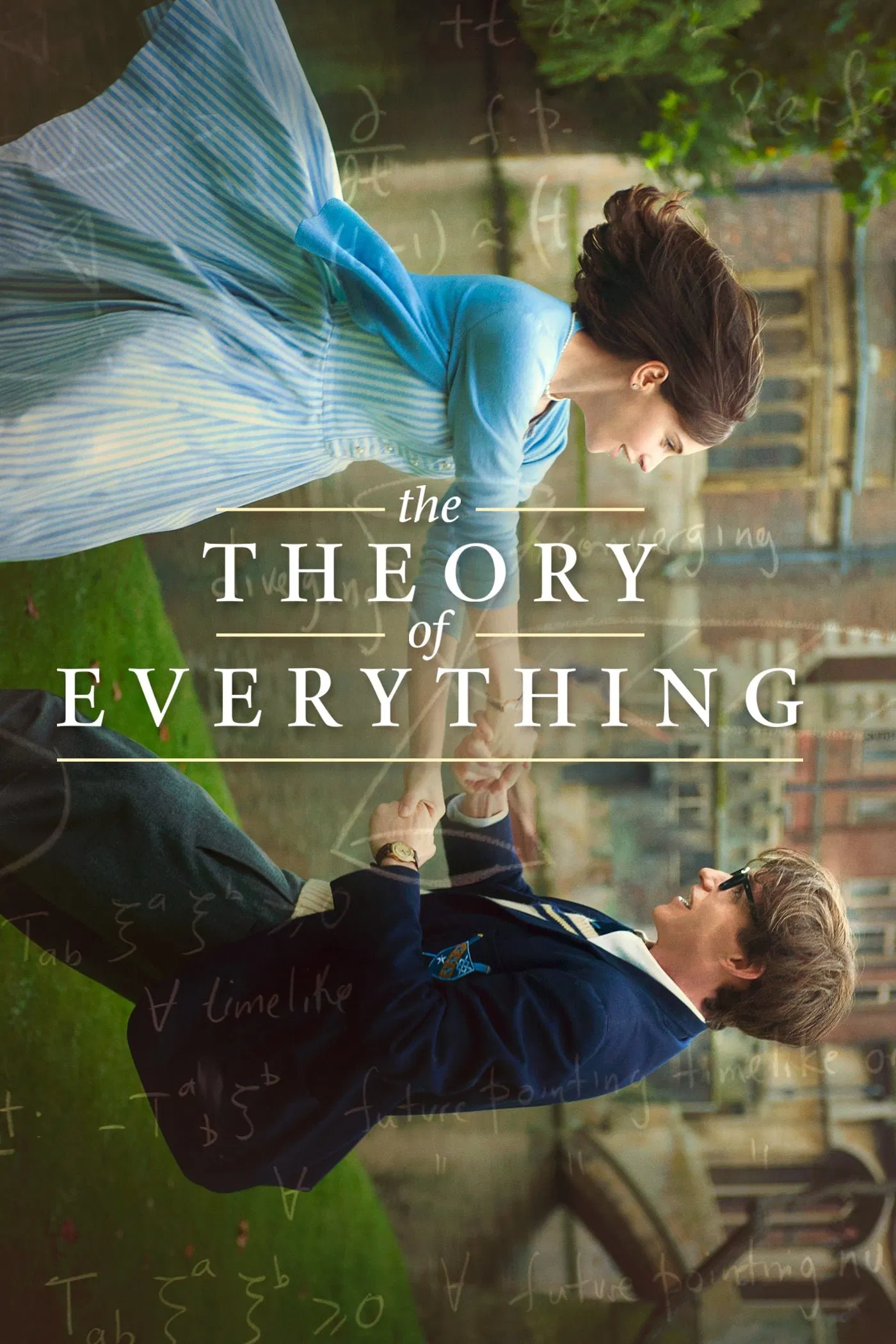 Poster chính thức của phim Phim Tâm Lý, Phim Tình Cảm "Thuyết Yêu Thương" (The Theory of Everything - 2014), với sự tham gia của diễn viên Eddie Redmayne và Felicity Jones.