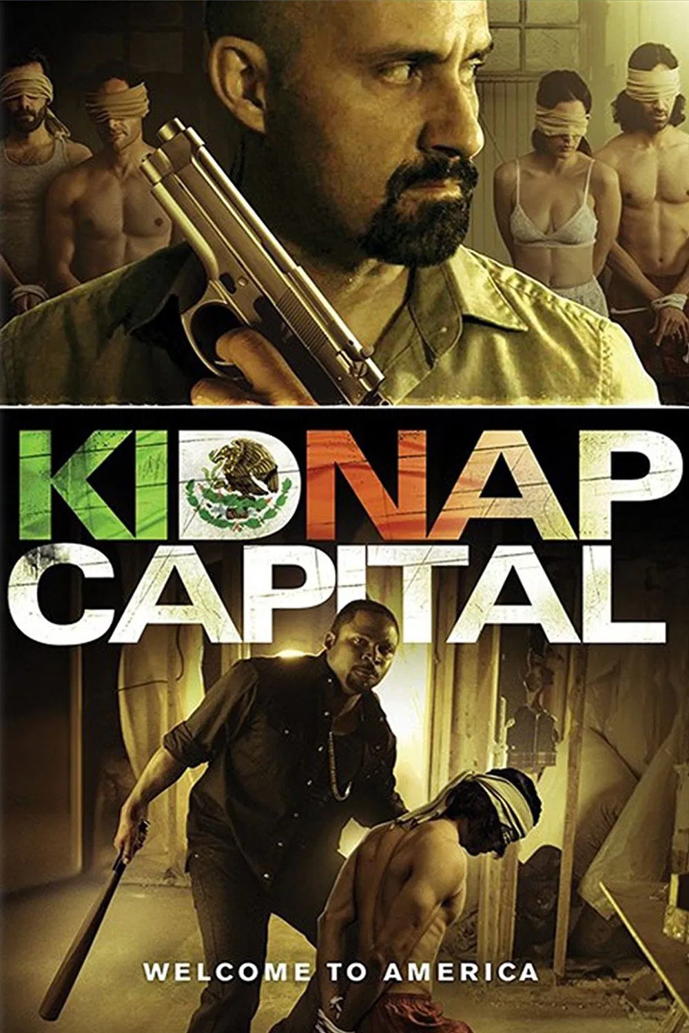 Poster chính thức của phim Phim Tâm Lý, Phim Giật Gân "Tiền Chuộc Thân" (Kidnap Capital - 2016), với sự tham gia của diễn viên Johnathan Sousa và Paulino Nunes.