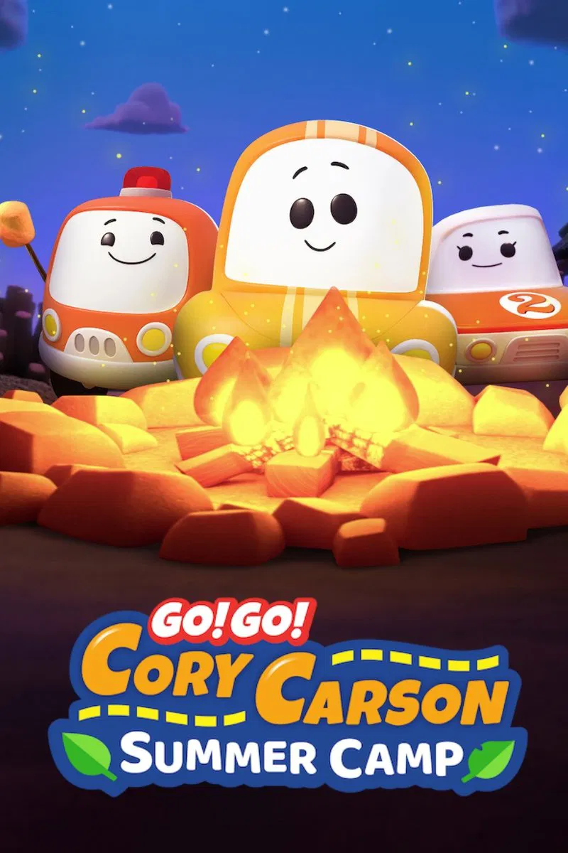Poster chính thức của phim Phim Hoạt Hình, Phim Gia Đình "Tiến Lên Nào Xe Nhỏ! Trại Hè" (A Go! Go! Cory Carson Summer Camp - 2020).
