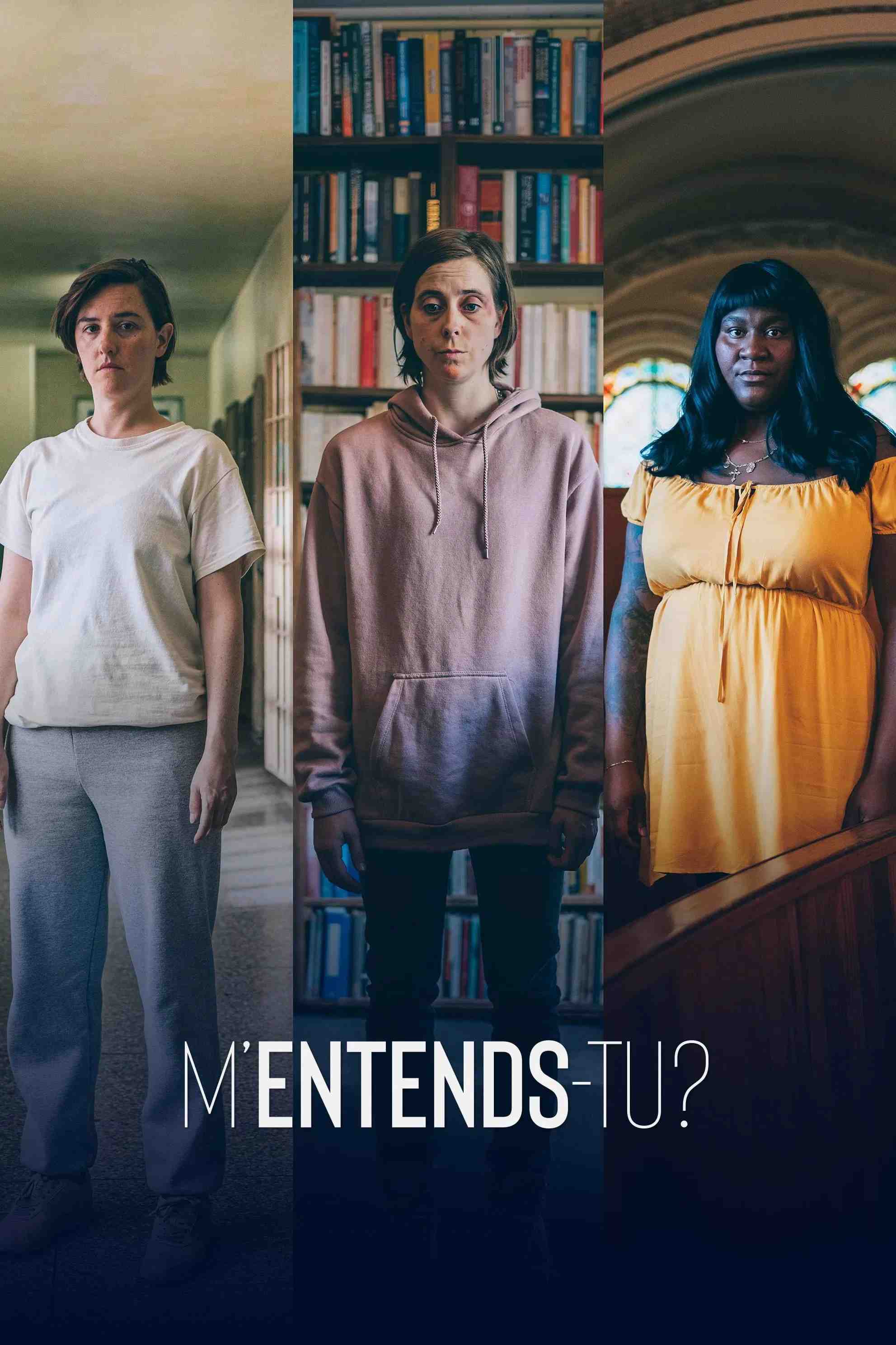 Poster chính thức của phim Phim Hài, Phim Tâm Lý "Tiếng nói của chúng tôi (Phần 2)" (M'entends-tu? - 2019), với sự tham gia của diễn viên Florence Longpré và Mélissa Bédard.