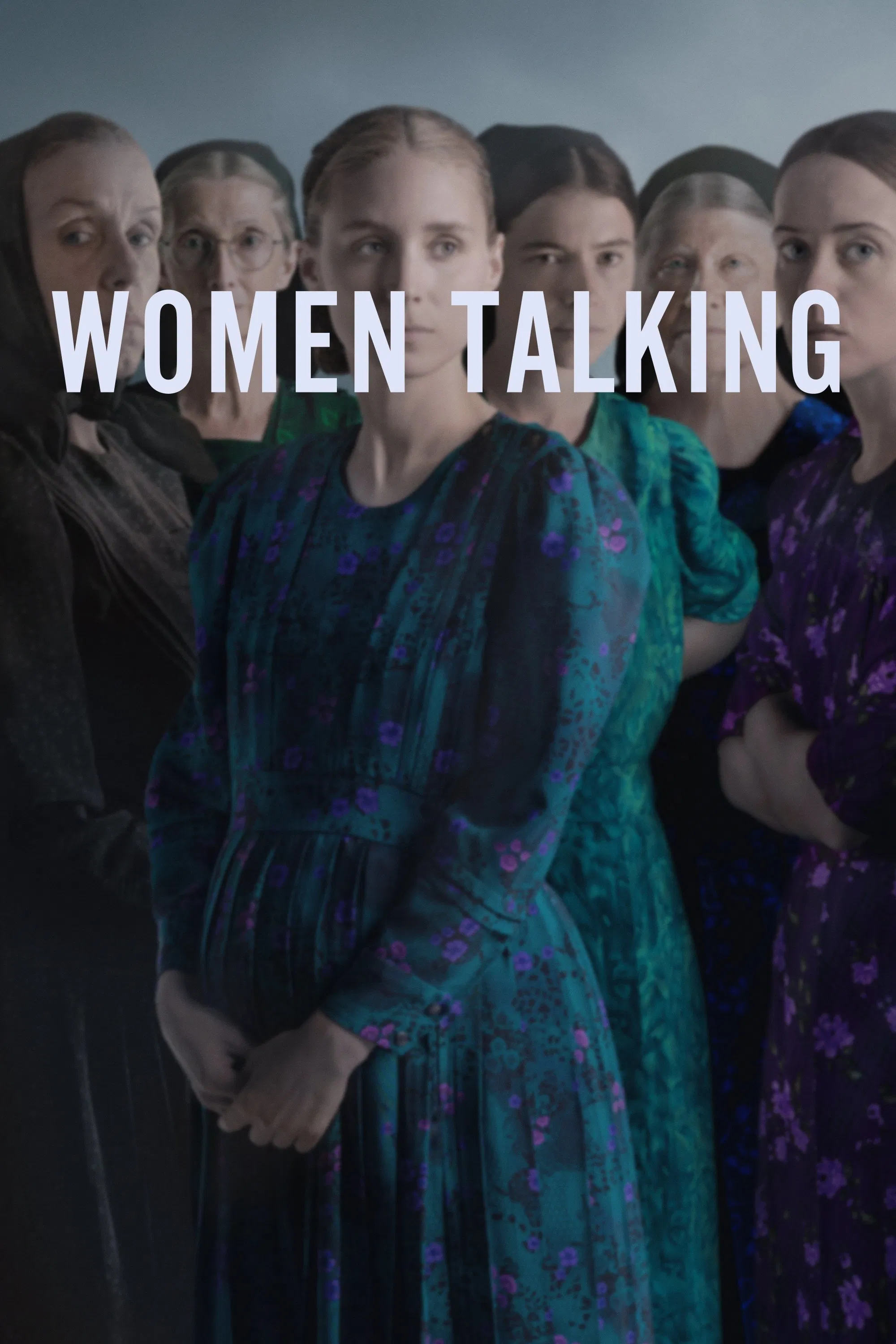 Poster chính thức của phim Phim Tâm Lý "Tiếng Nói Phụ Nữ" (Women Talking - 2022), với sự tham gia của diễn viên Rooney Mara và Claire Foy.