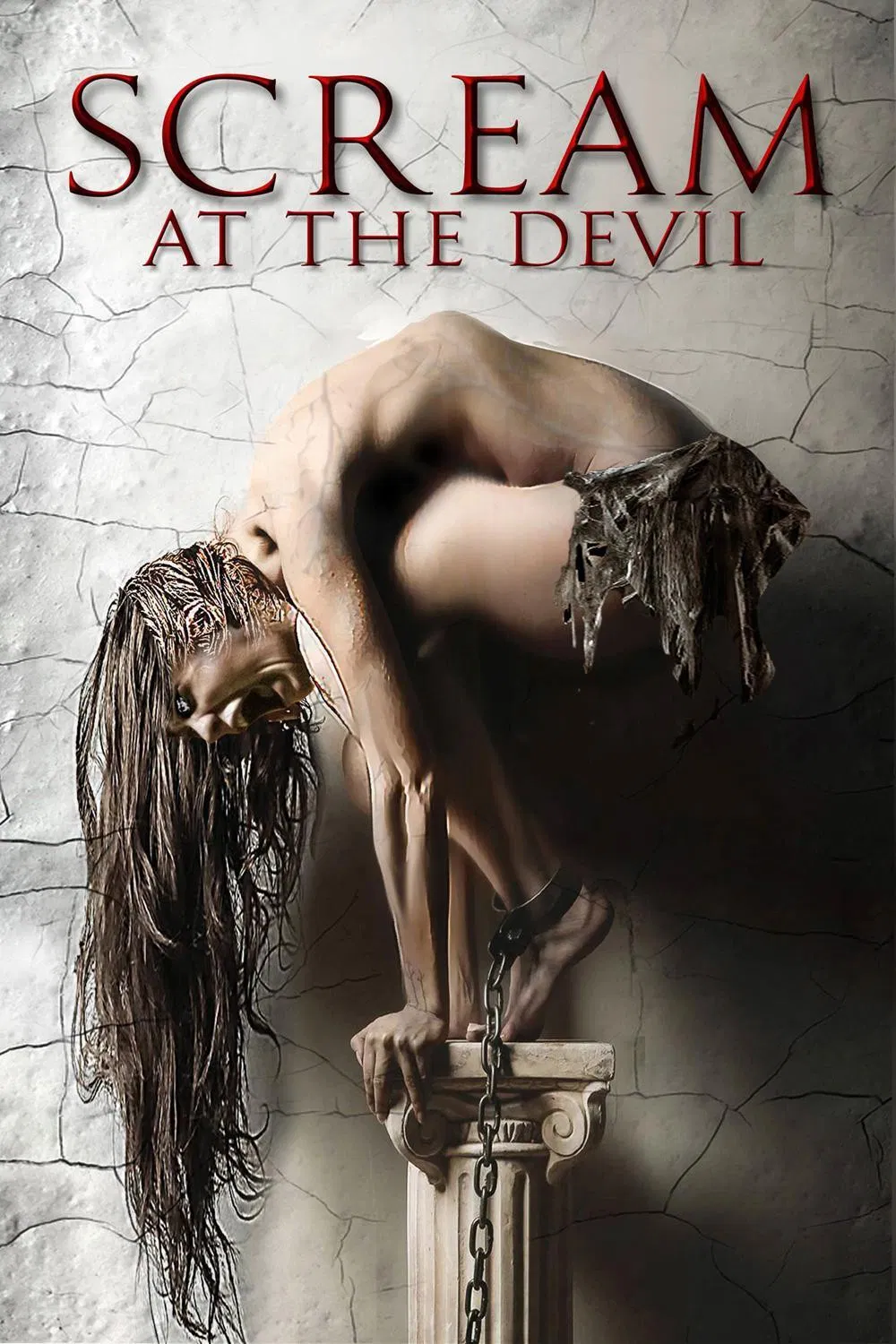 Poster chính thức của phim Phim Kinh Dị, Phim Giật Gân "Tiếng Thét Quỹ Dữ" (Scream at the Devil - 2015), với sự tham gia của diễn viên Shari Shattuck và Eric Etebari.