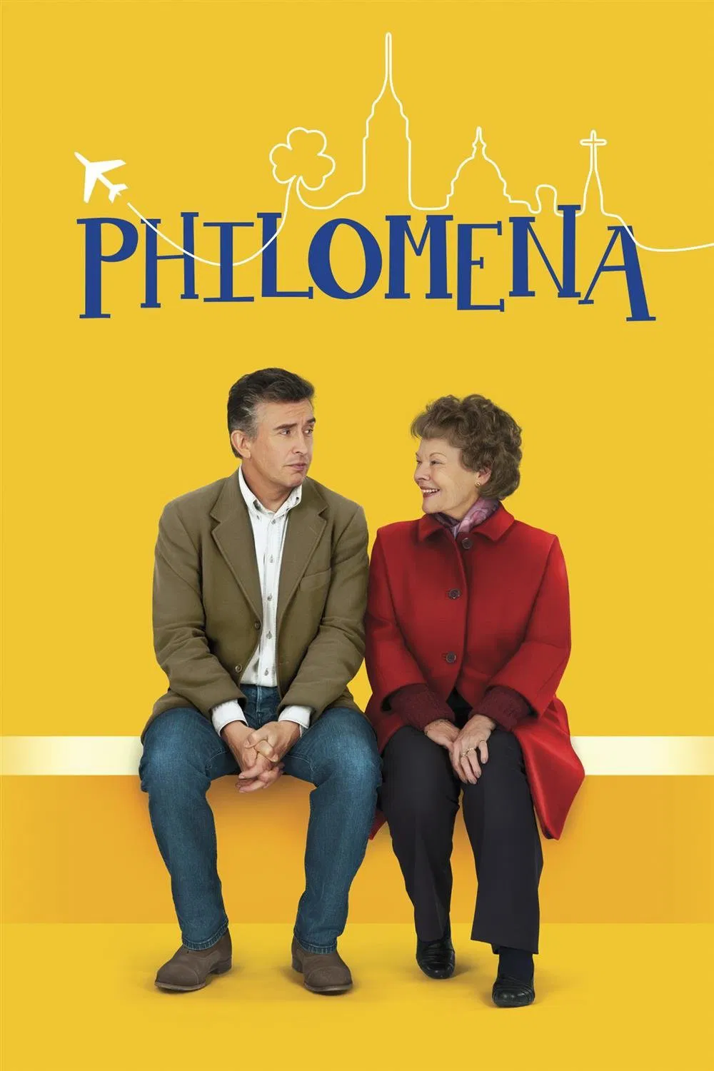 Poster chính thức của phim Phim Tâm Lý "Tìm Con" (Philomena - 2013), với sự tham gia của diễn viên Judi Dench và Steve Coogan.