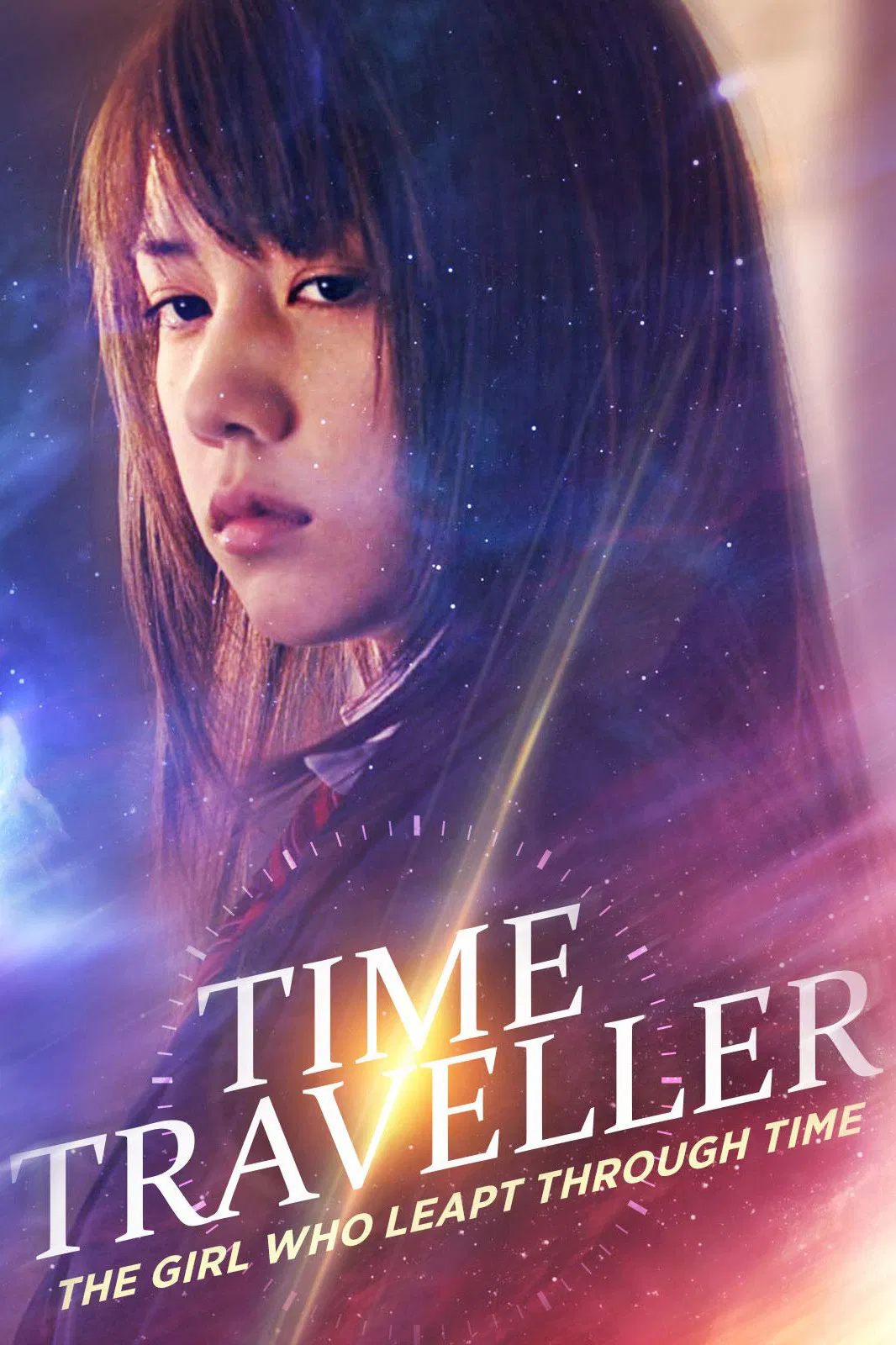 Poster chính thức của phim Phim Phiêu Lưu, Phim Viễn Tưởng "Time Traveller: The Girl Who Leapt Through Time" (Time Traveller: The Girl Who Leapt Through Time - 2010), với sự tham gia của diễn viên Riisa Naka và Akiyoshi Nakao.
