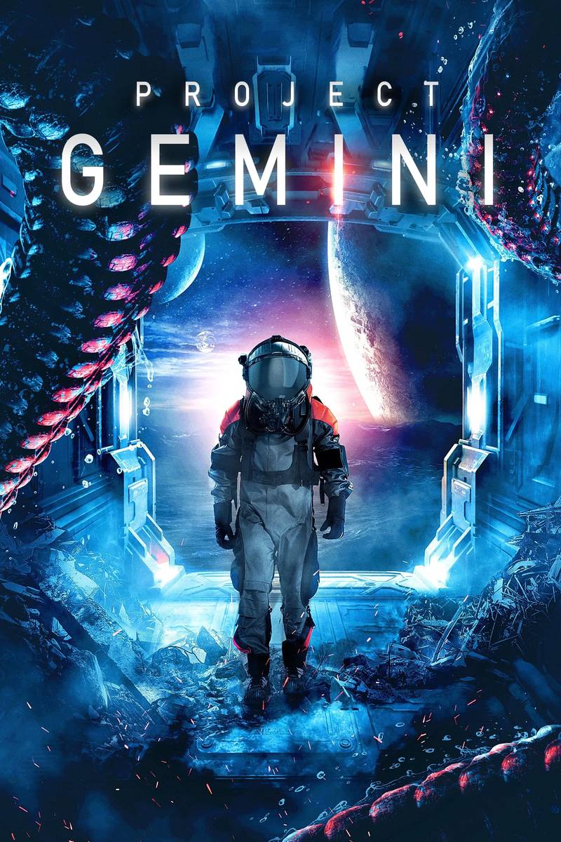 Poster chính thức của phim Phim Viễn Tưởng, Phim Giật Gân "Tín Hiệu Diệt Vong" (Project Gemini - 2022), với sự tham gia của diễn viên Egor Koreshkov và Alyona Konstantinova.