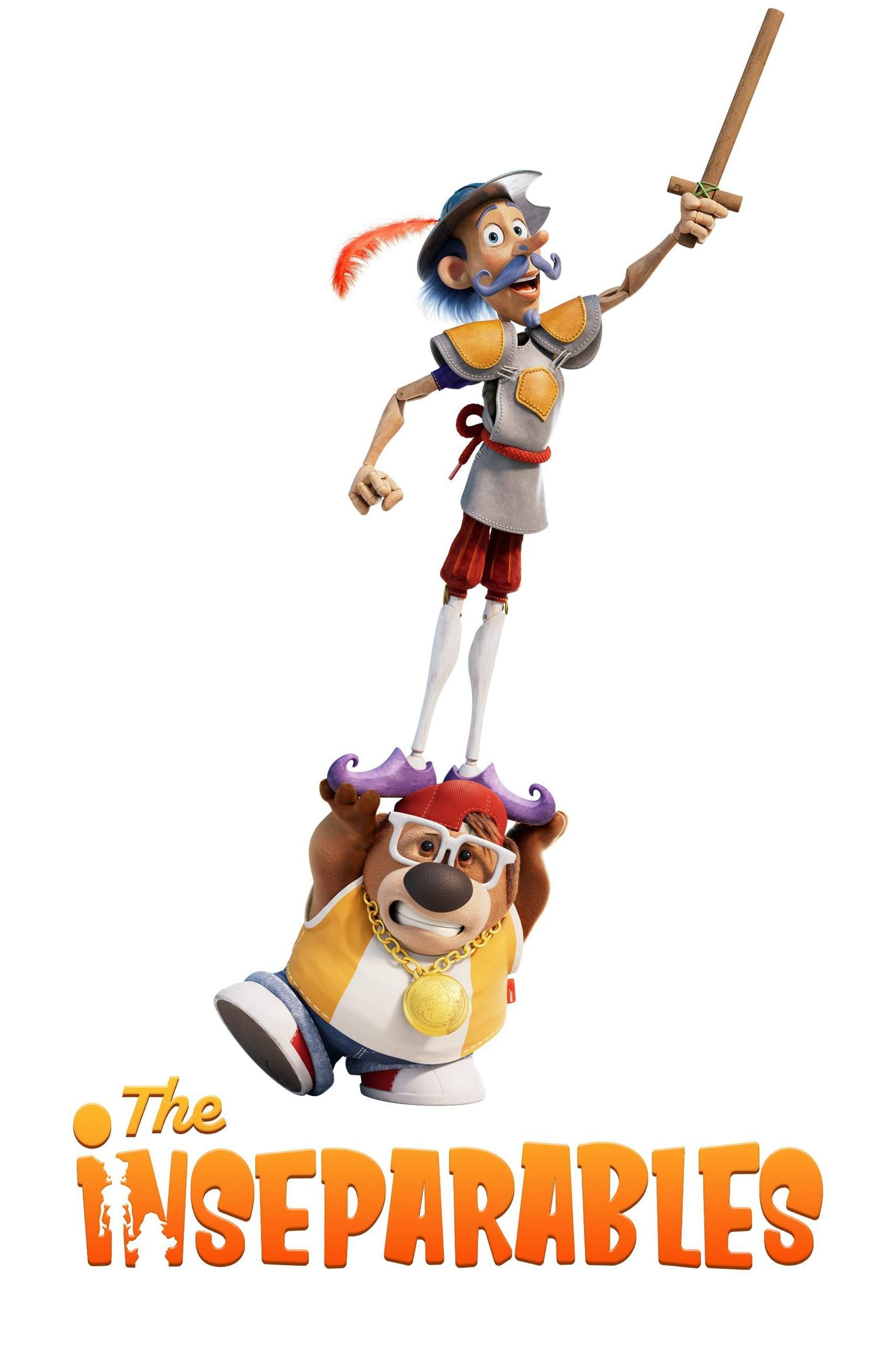 Poster chính thức của phim Phim Hoạt Hình, Phim Phiêu Lưu "Tình Bạn Diệu Kỳ" (The Inseparables - 2023), với sự tham gia của diễn viên Monica Young và Danny Fehsenfeld.
