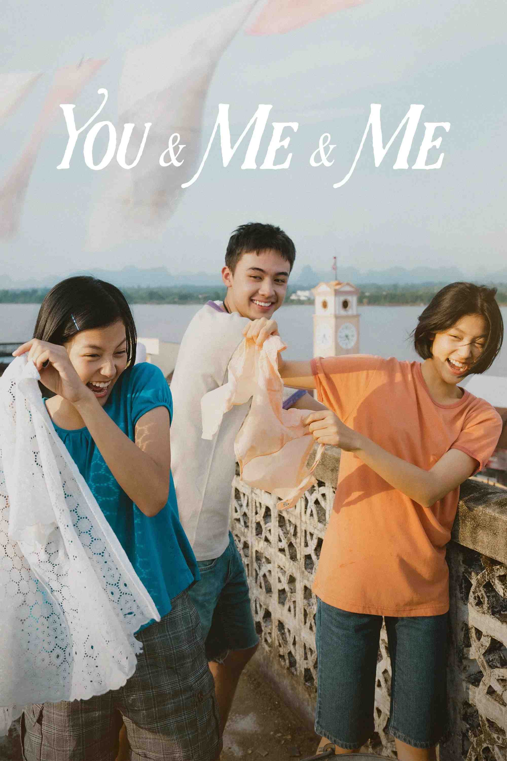 Poster chính thức của phim Phim Tình Cảm, Phim Tâm Lý "Tình Chị Duyên Em" (You & Me & Me - 2023), với sự tham gia của diễn viên Thitiya Jirapornsilp và Anthony Buisseret.