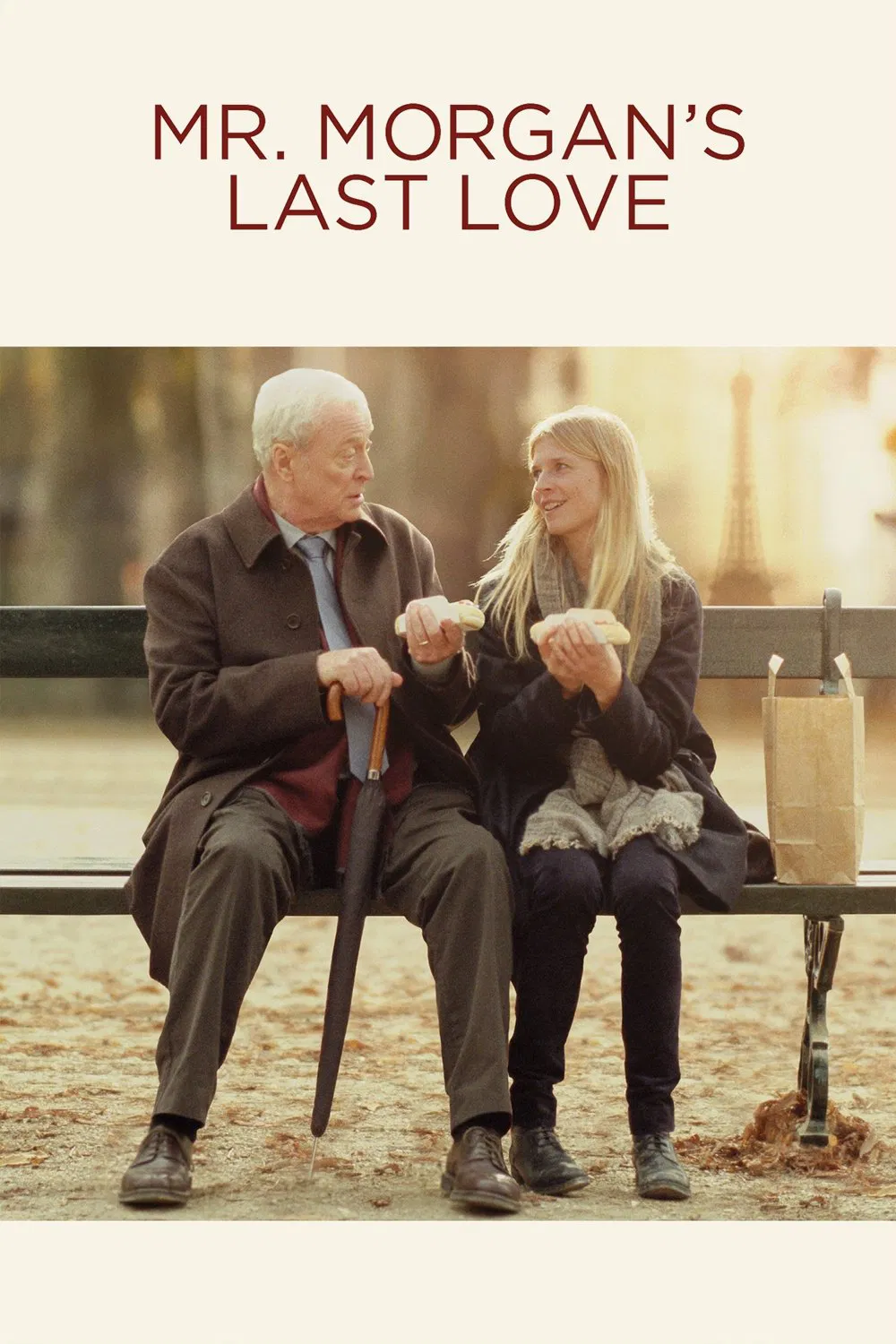 Poster chính thức của phim Phim Tâm Lý, Phim Hài "Tình Cuối" (Mr. Morgan's Last Love - 2013), với sự tham gia của diễn viên Michael Caine và Clémence Poésy.