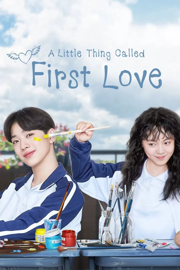 Poster chính thức của phim Phim Hài, Phim Tâm Lý "Tình Đầu Ngây Ngô" (A Little Thing Called First Love - 2019), với sự tham gia của diễn viên Lai Guan-lin và Triệu Kim Mạch.