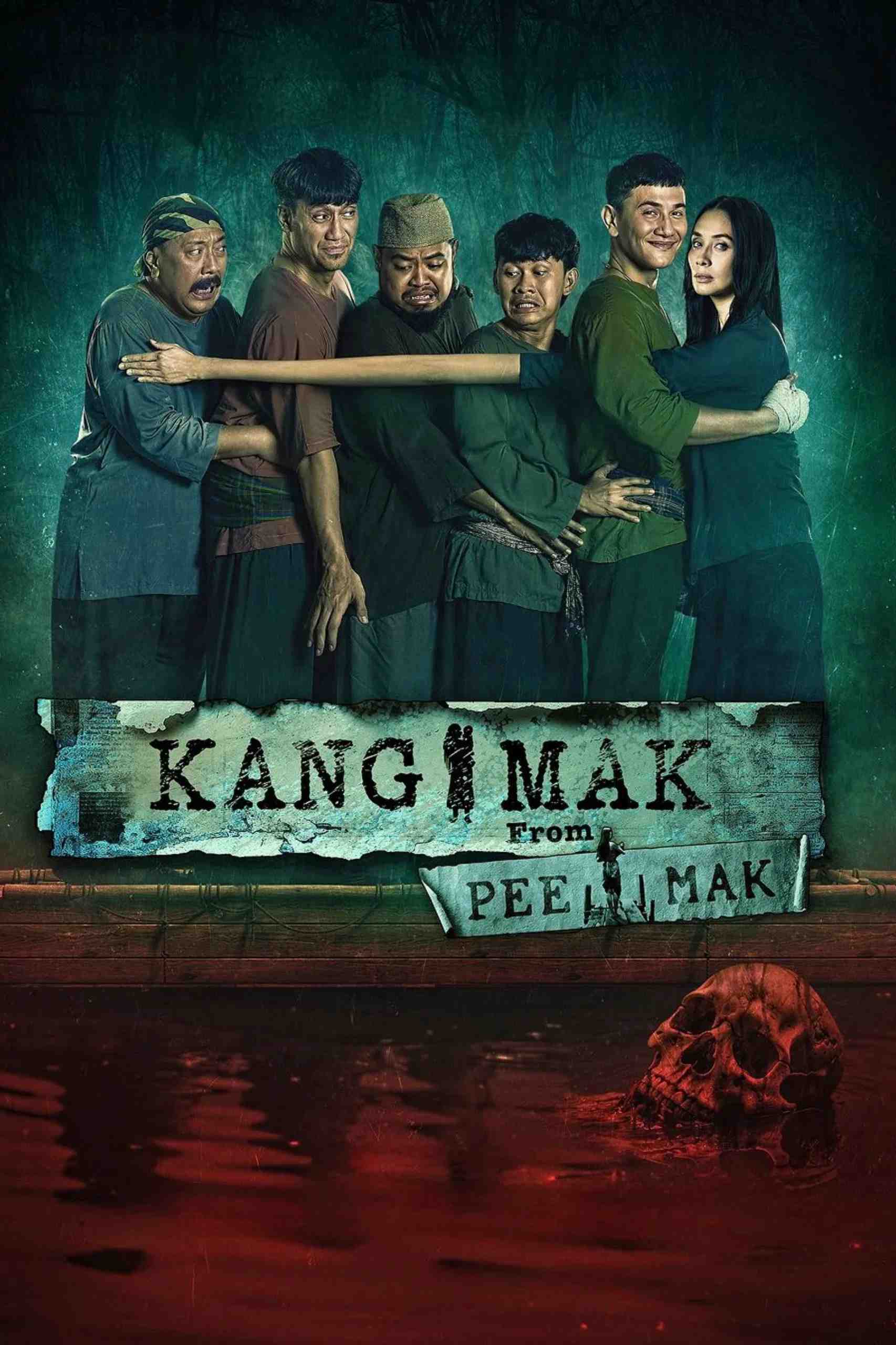 Poster chính thức của phim Phim Hài, Phim Kinh Dị "Tình Người Duyên Ma: Tái Hợp" (Kang Mak (From Pee Mak) - 2024), với sự tham gia của diễn viên Vino G. Bastian và Marsha Timothy.
